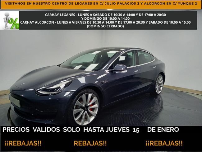 TESLA Model 3 (75 KWH PERFORMANCE DUAL MOTOR) en Madrid