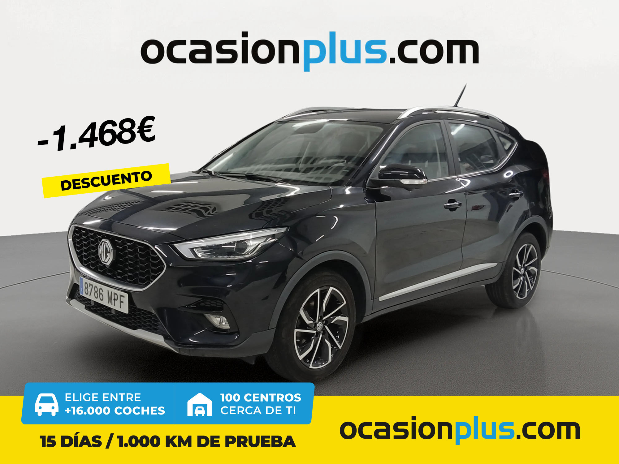 MG ZS (1.5 Luxury 78 kW (106 CV)) en Madrid