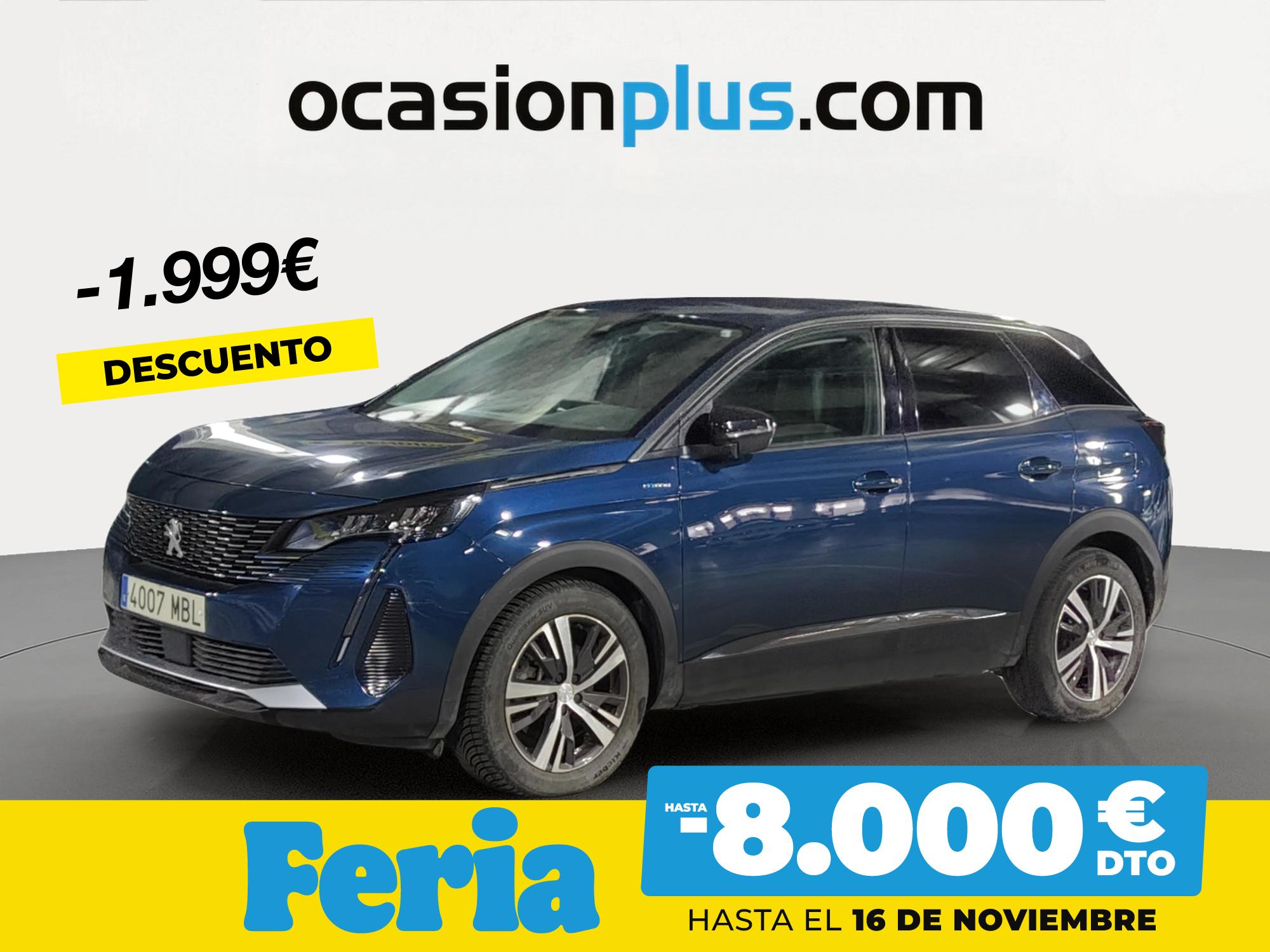 PEUGEOT 3008 (Hybrid 225 Allure e-EAT8 165 kW (225 CV)) en Madrid