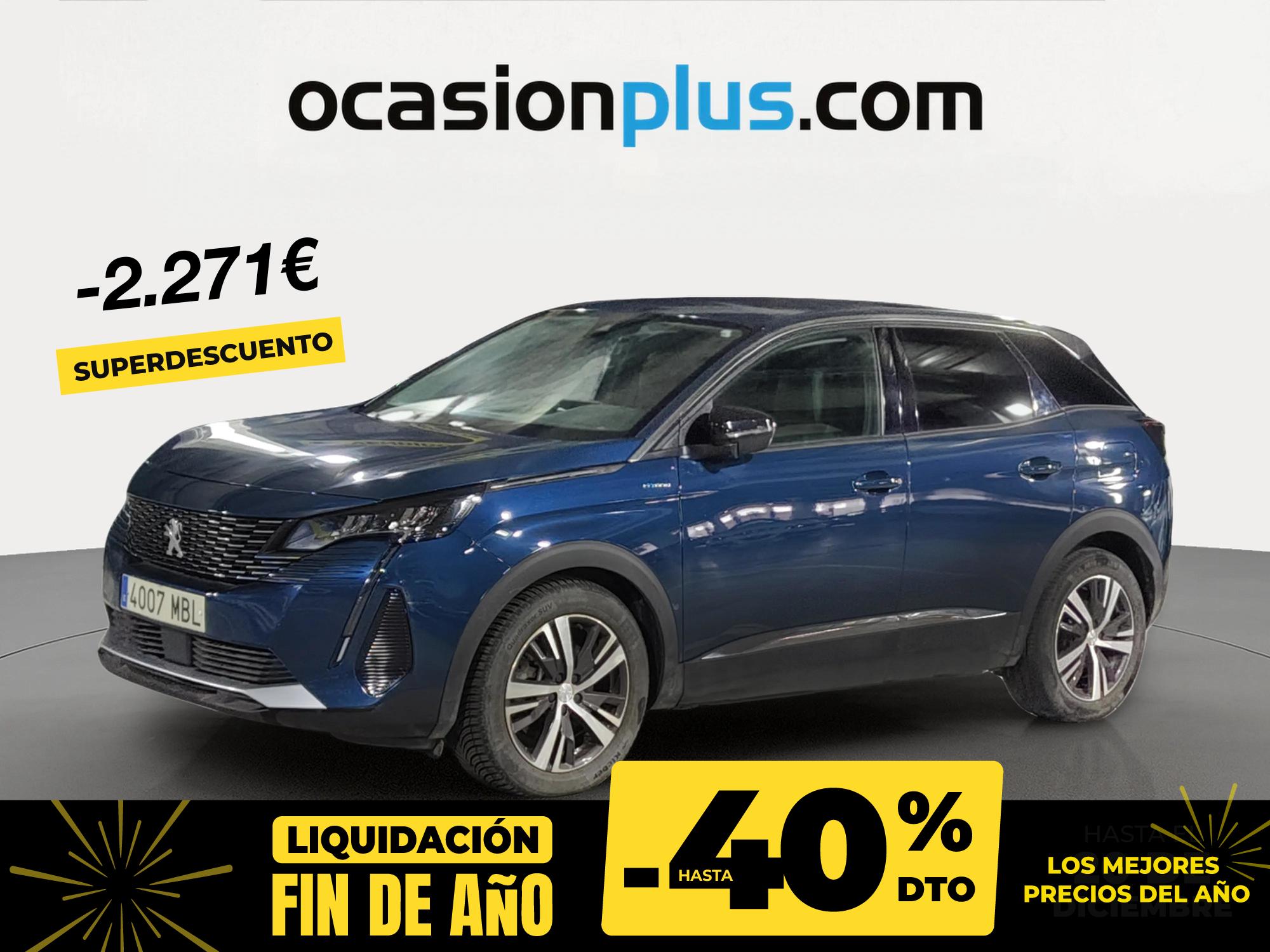 PEUGEOT 3008 (Hybrid 225 Allure e-EAT8 165 kW (225 CV)) en Madrid