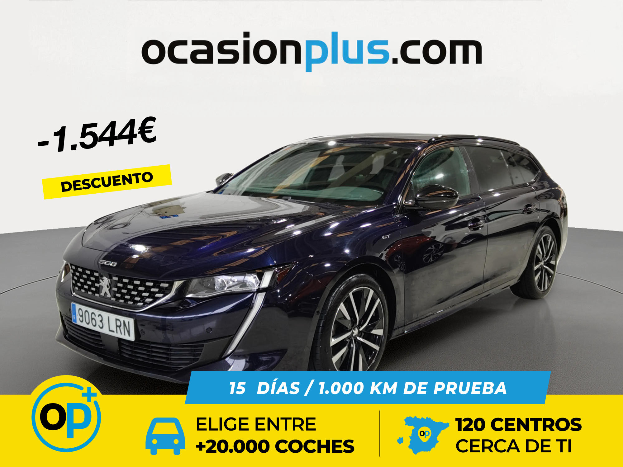 PEUGEOT 508 (BlueHDi 130 S&S GT EAT8 96 kW (130 CV)) en Madrid