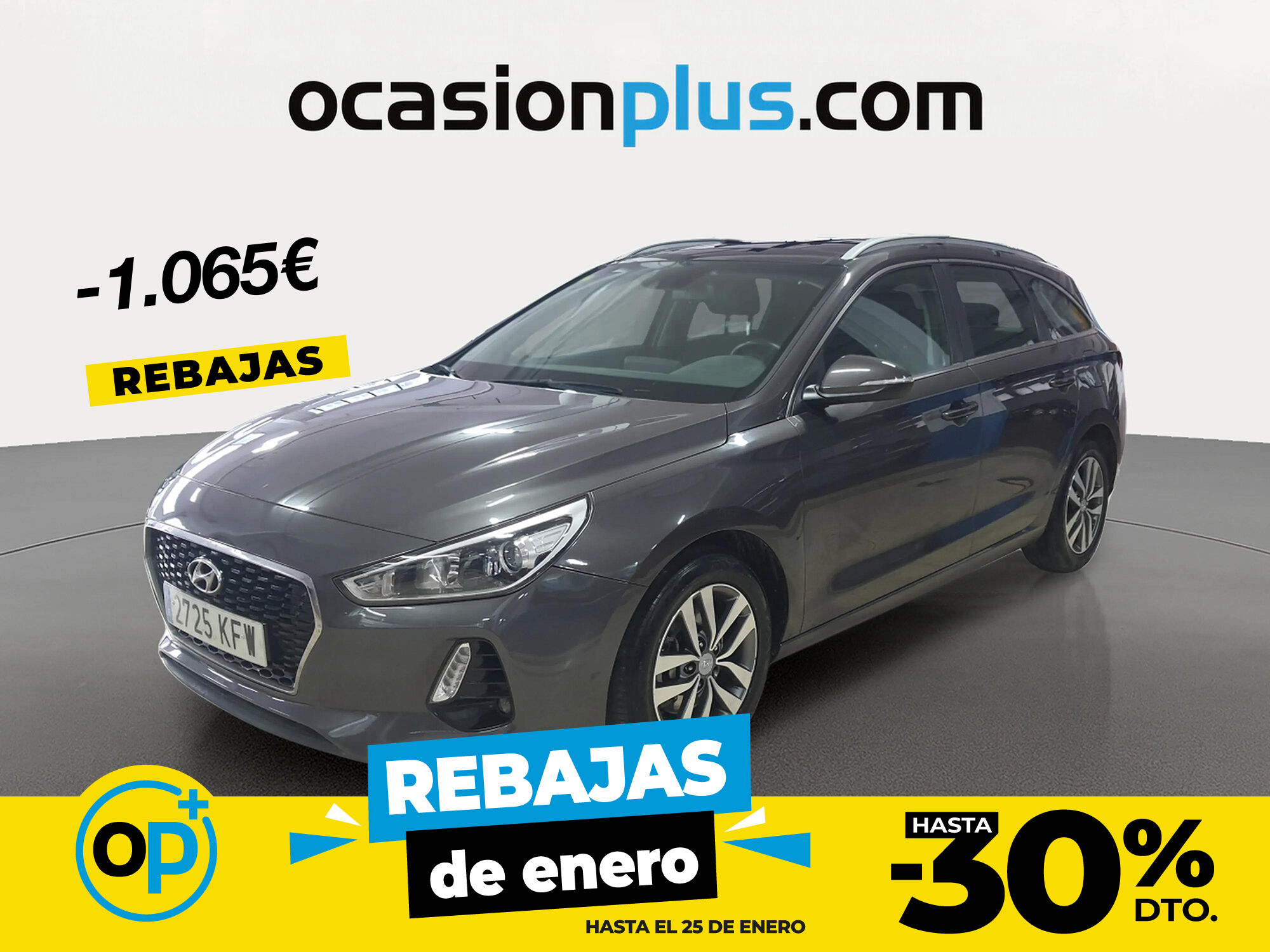 HYUNDAI i30 (1.6 CRDI Tecno Sky 81 kW (110 CV)) en Madrid
