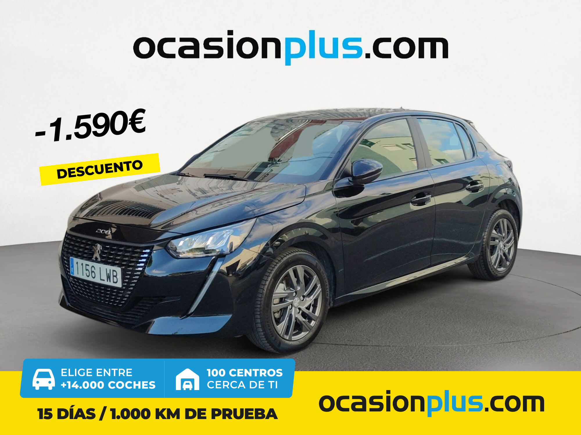 PEUGEOT 208 (BlueHDi 100 Active Pack 75 kW (100 CV)) en Madrid