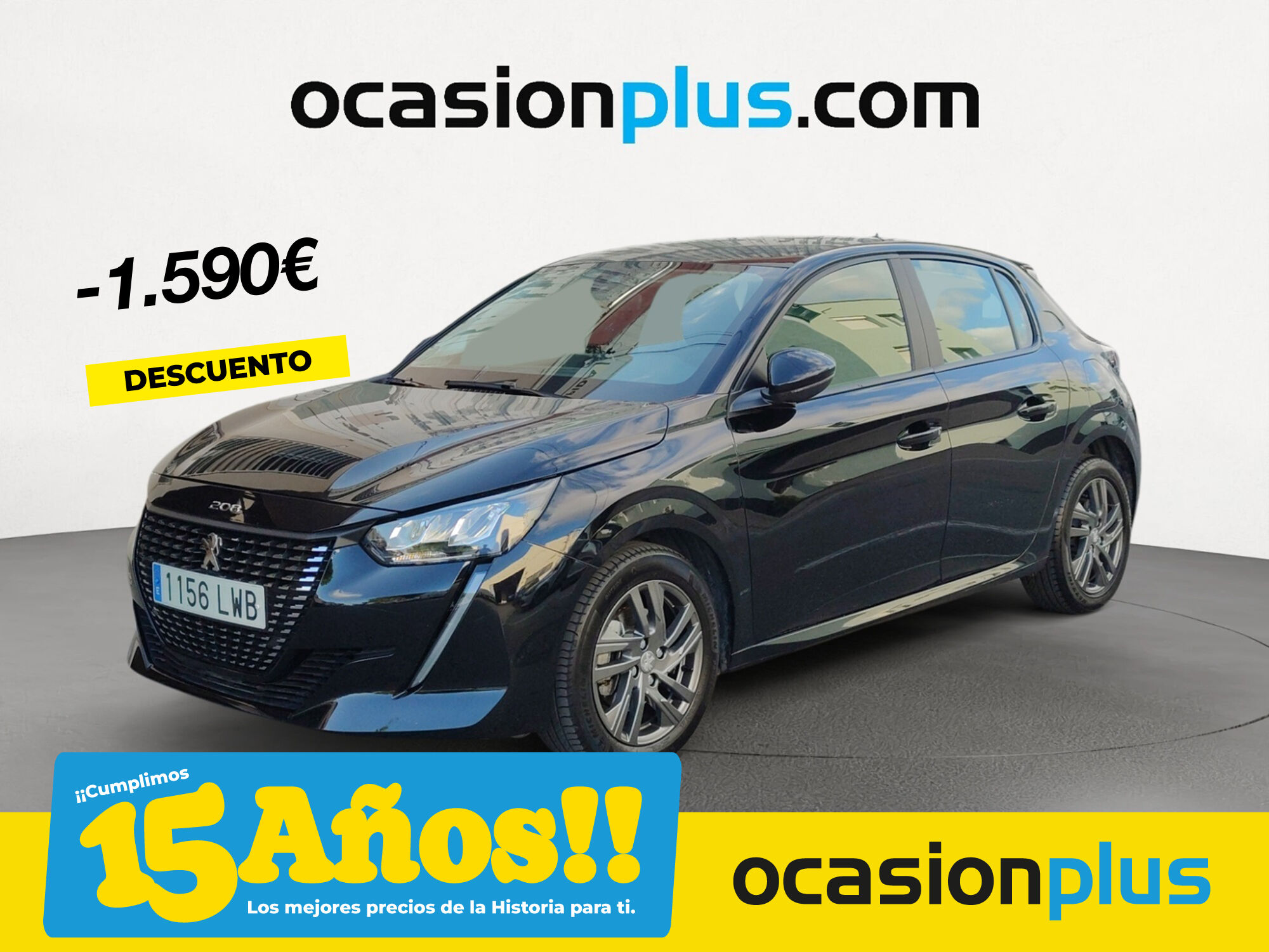 PEUGEOT 208 (BlueHDi 100 Active Pack 75 kW (100 CV)) en Madrid