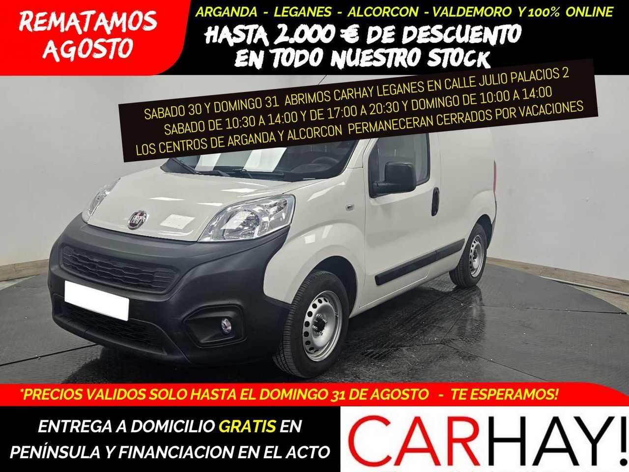 FIAT Fiorino (KASTEN 1.3 MULTIJET 80CV MT5 E6) en Madrid