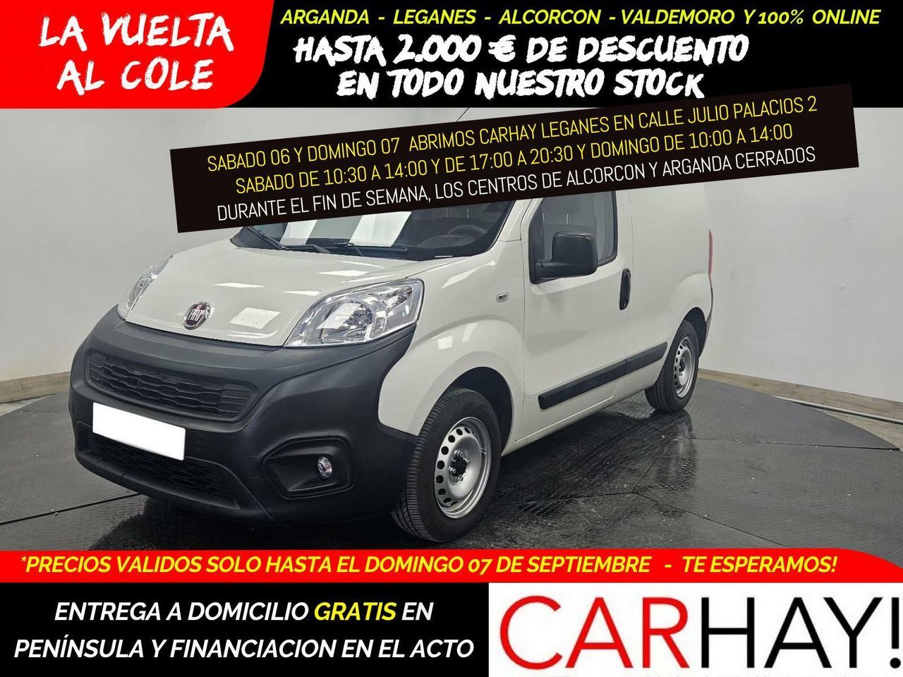 FIAT Fiorino (KASTEN 1.3 MULTIJET 80CV MT5 E6) en Madrid