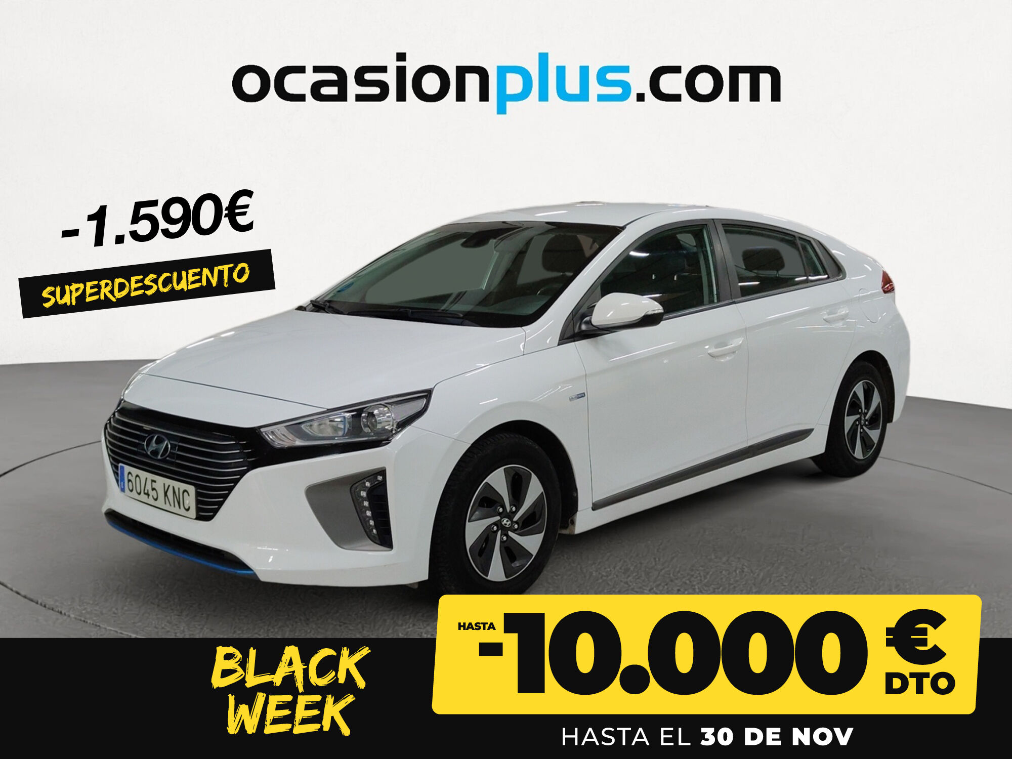 HYUNDAI Ioniq (1.6 GDI HEV Klass DCT 104 kW (141 CV)) en Madrid