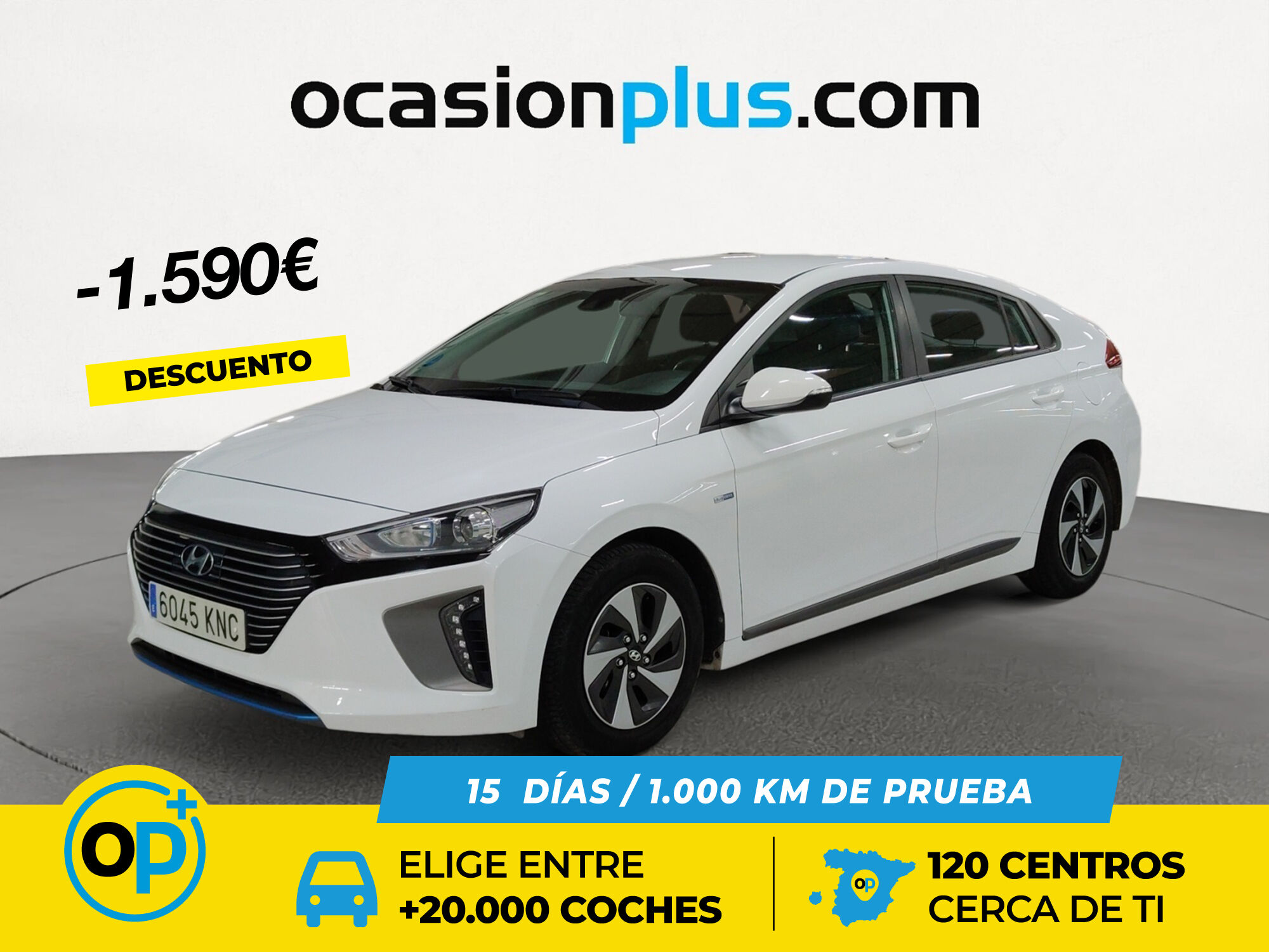HYUNDAI Ioniq (1.6 GDI HEV Klass DCT 104 kW (141 CV)) en Madrid