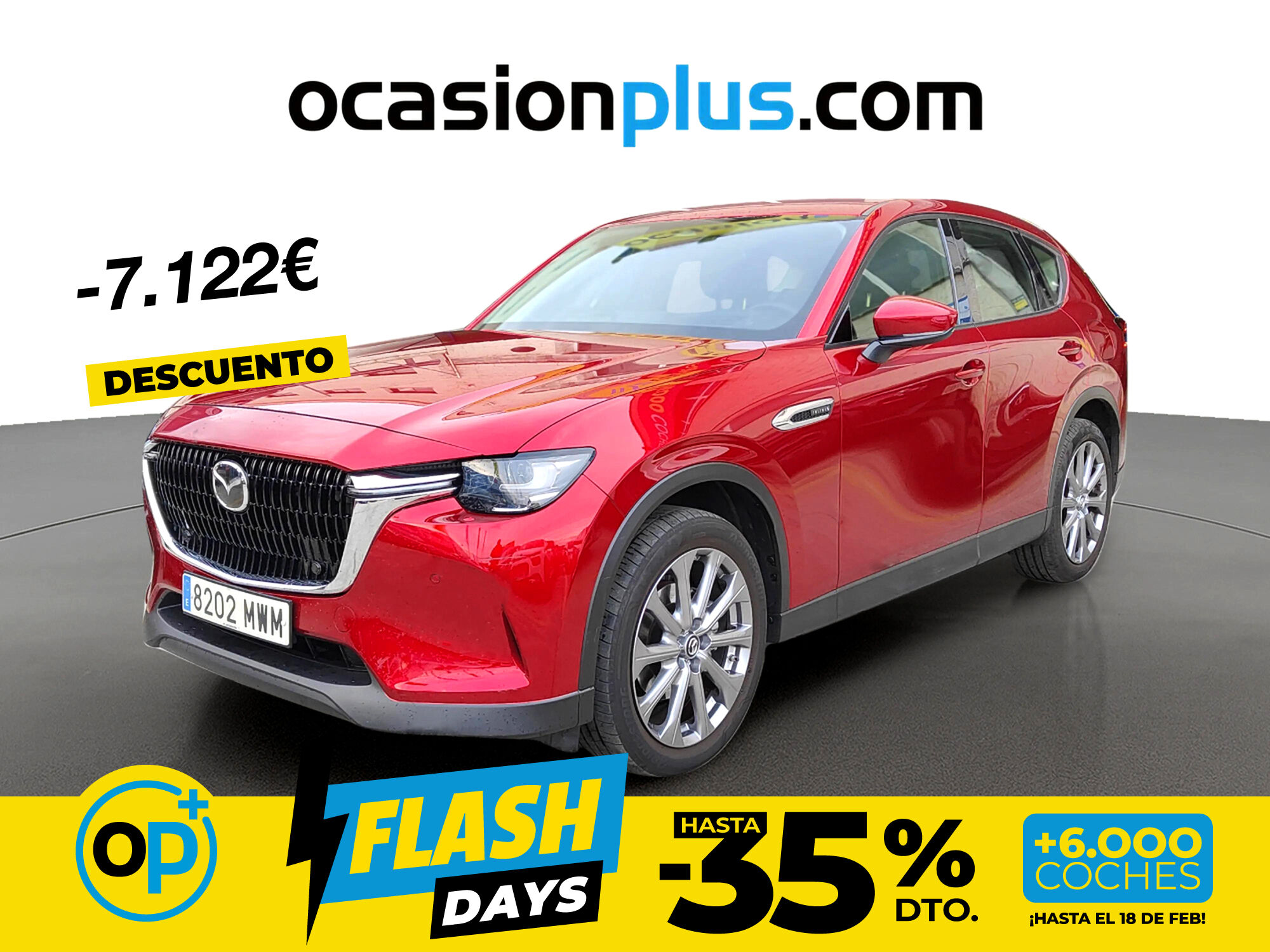 Foto del MAZDA CX-60 3.3L e-Skyactiv-D MHEV Prime-Line 2WD 147kW Aut.