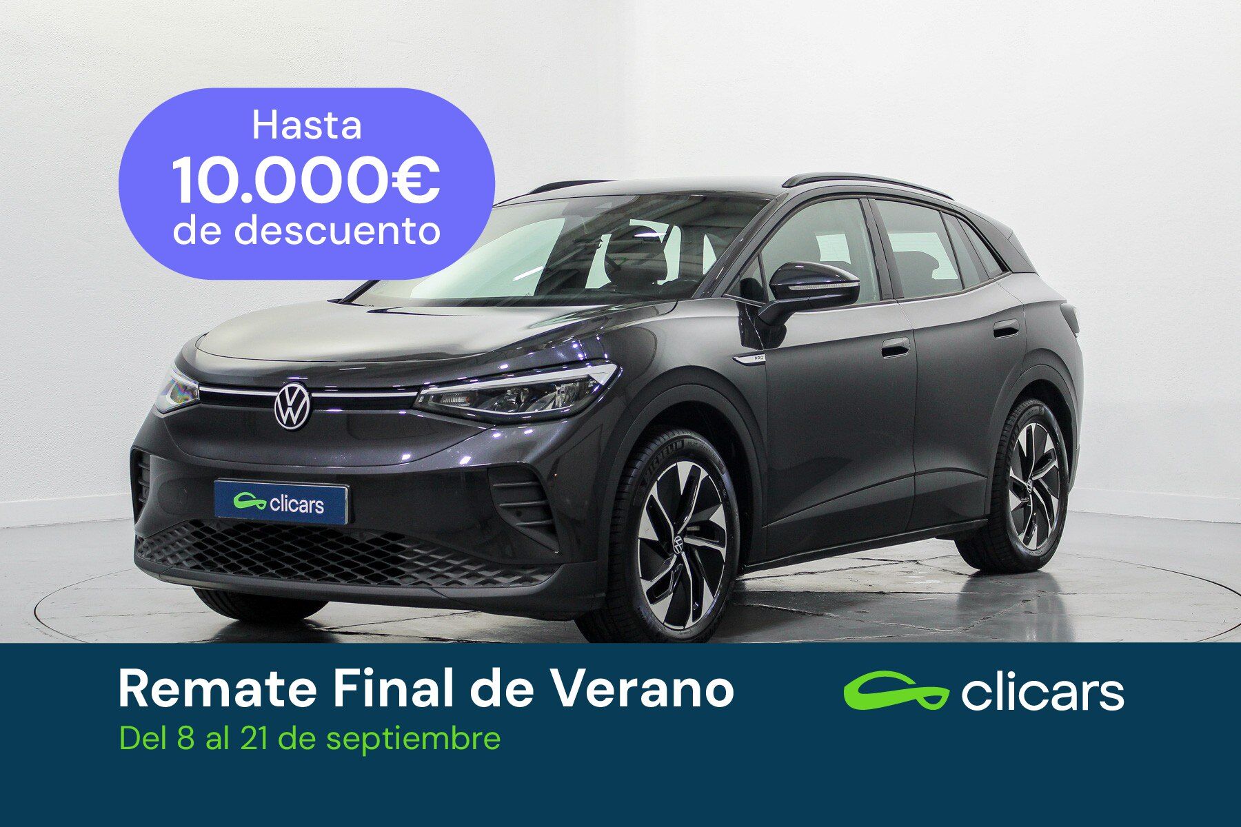 VOLKSWAGEN ID4 (ID.4 Pro Performance 150KW 77Kwh) en Madrid