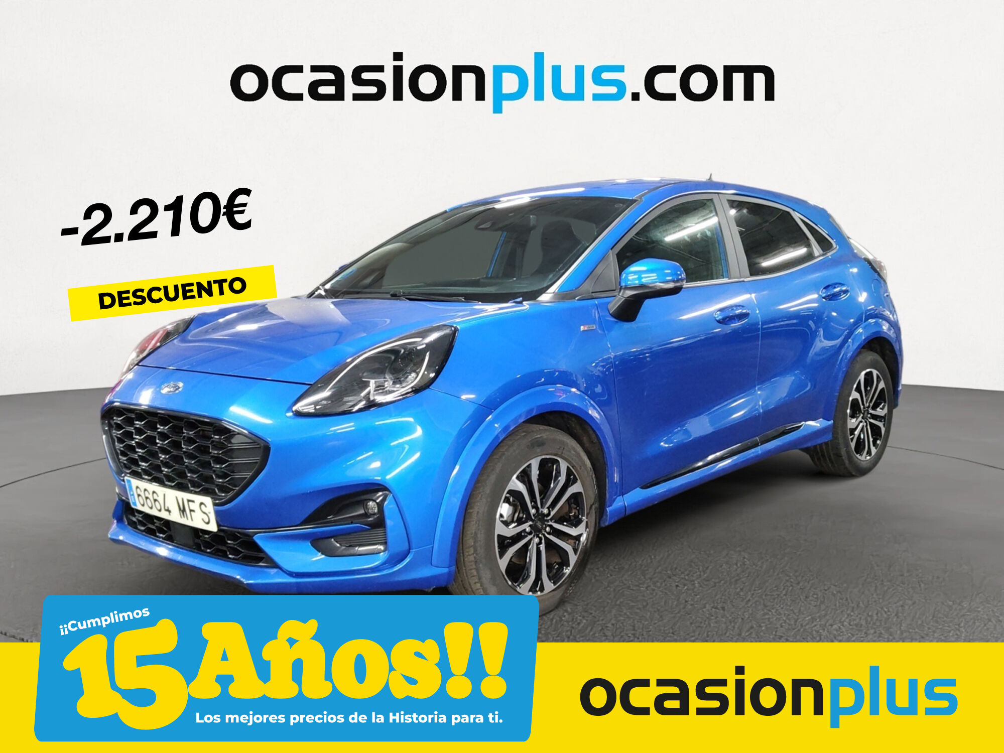 FORD Puma (1.0 EcoBoost MHEV ST-Line 92 kW (125 CV)) en Madrid