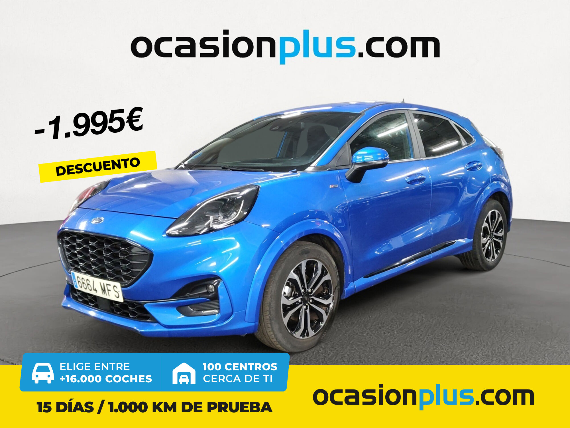 FORD Puma (1.0 EcoBoost MHEV ST-Line 92 kW (125 CV)) en Madrid