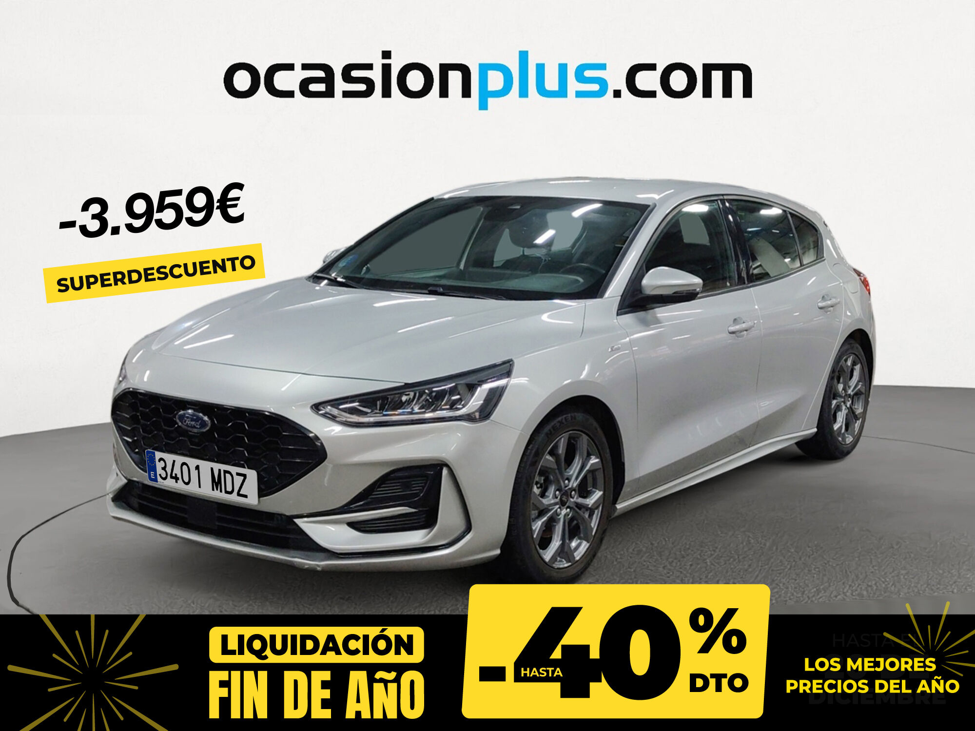 FORD Focus (1.0 Ecoboost MHEV ST-Line Auto 114 kW (155 CV)) en Madrid