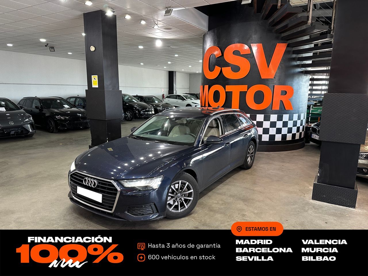 AUDI A6 (2.0 TDI 140kW(190CV) S tron Avant) en Madrid