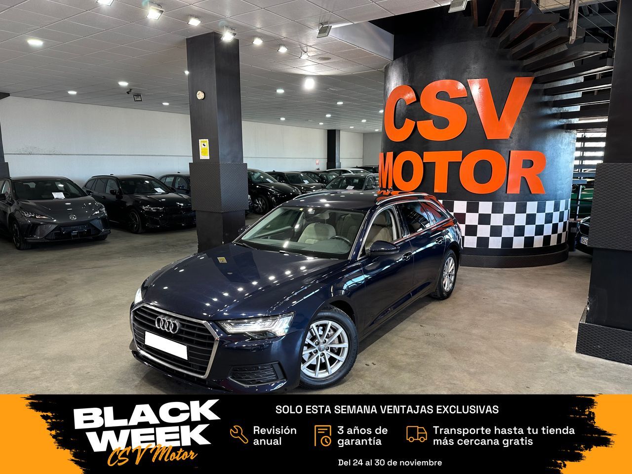 AUDI A6 (2.0 TDI 140kW(190CV) S tron Avant) en Madrid