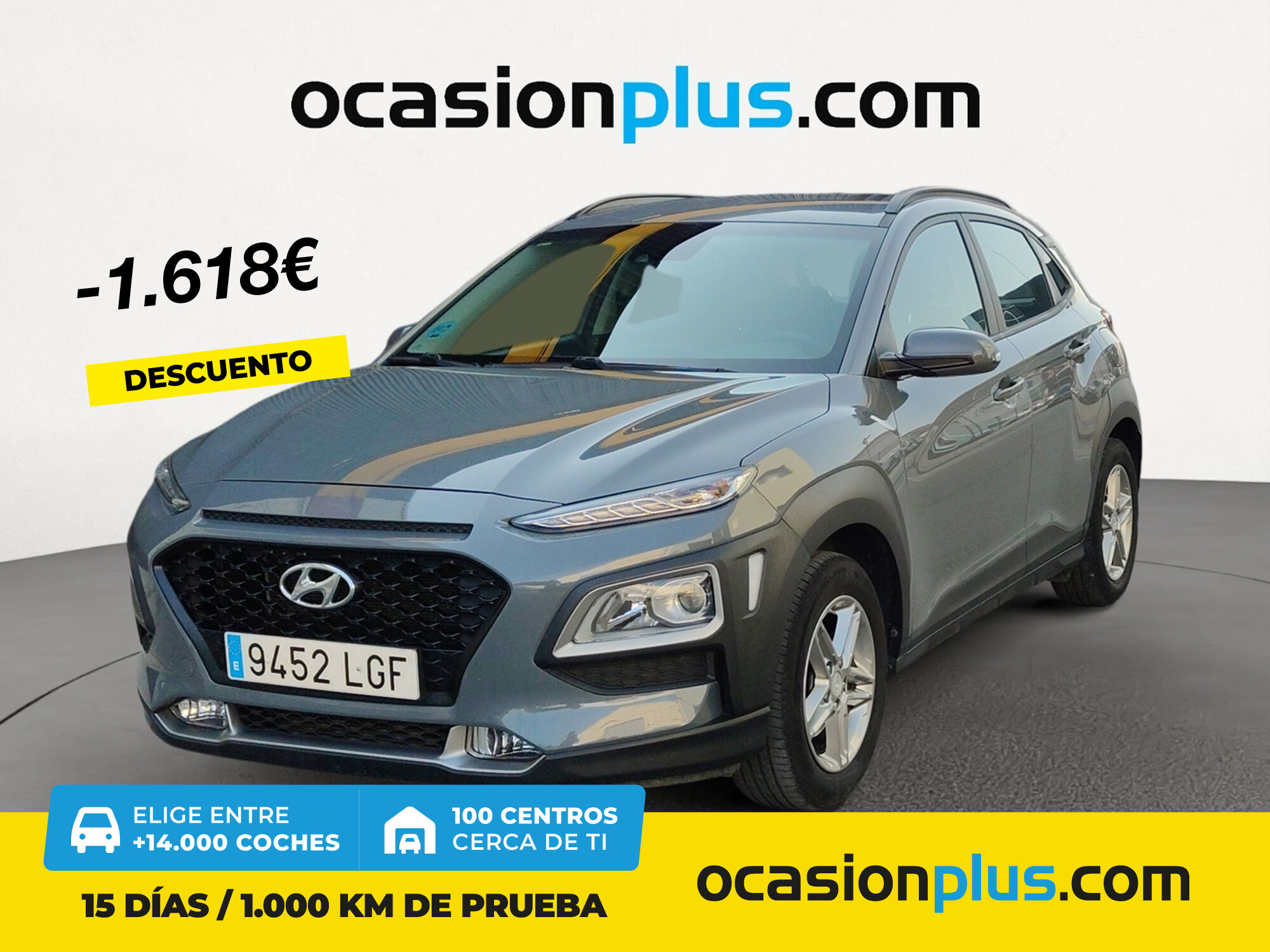 HYUNDAI Kona (1.6 CRDI Klass 4x2 85 kW (115 CV)) en Madrid
