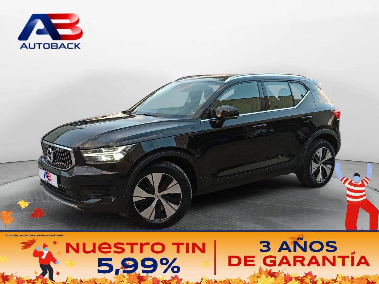 VOLVO XC40 (1.5 T5 Twin Recharge Inscription Ex Auto) en Madrid