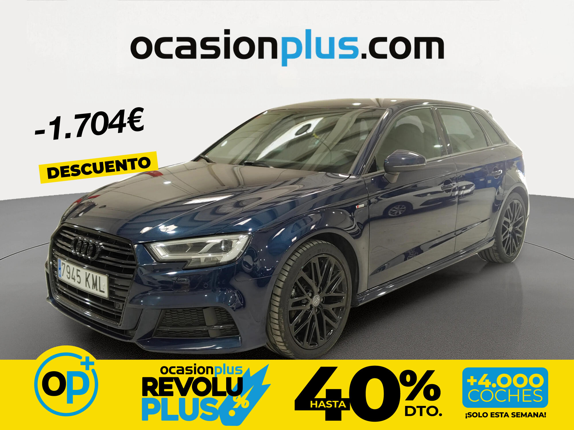Foto del AUDI A3 Sportback 1.5 TFSI COD EVO S tronic 110kW