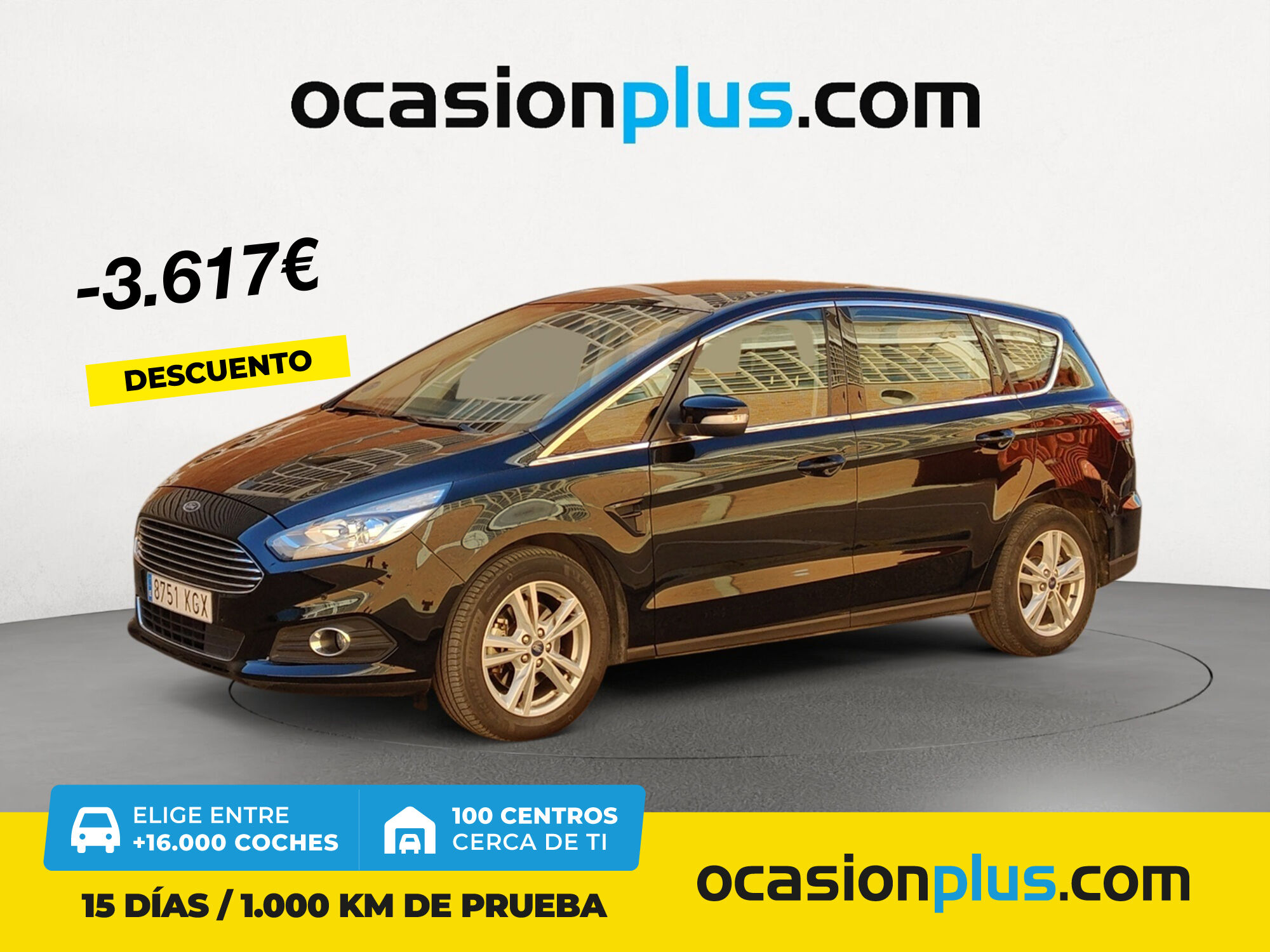 FORD S-Max (2.0 TDCI Titanium PowerShift 110 kW (150 CV)) en Madrid