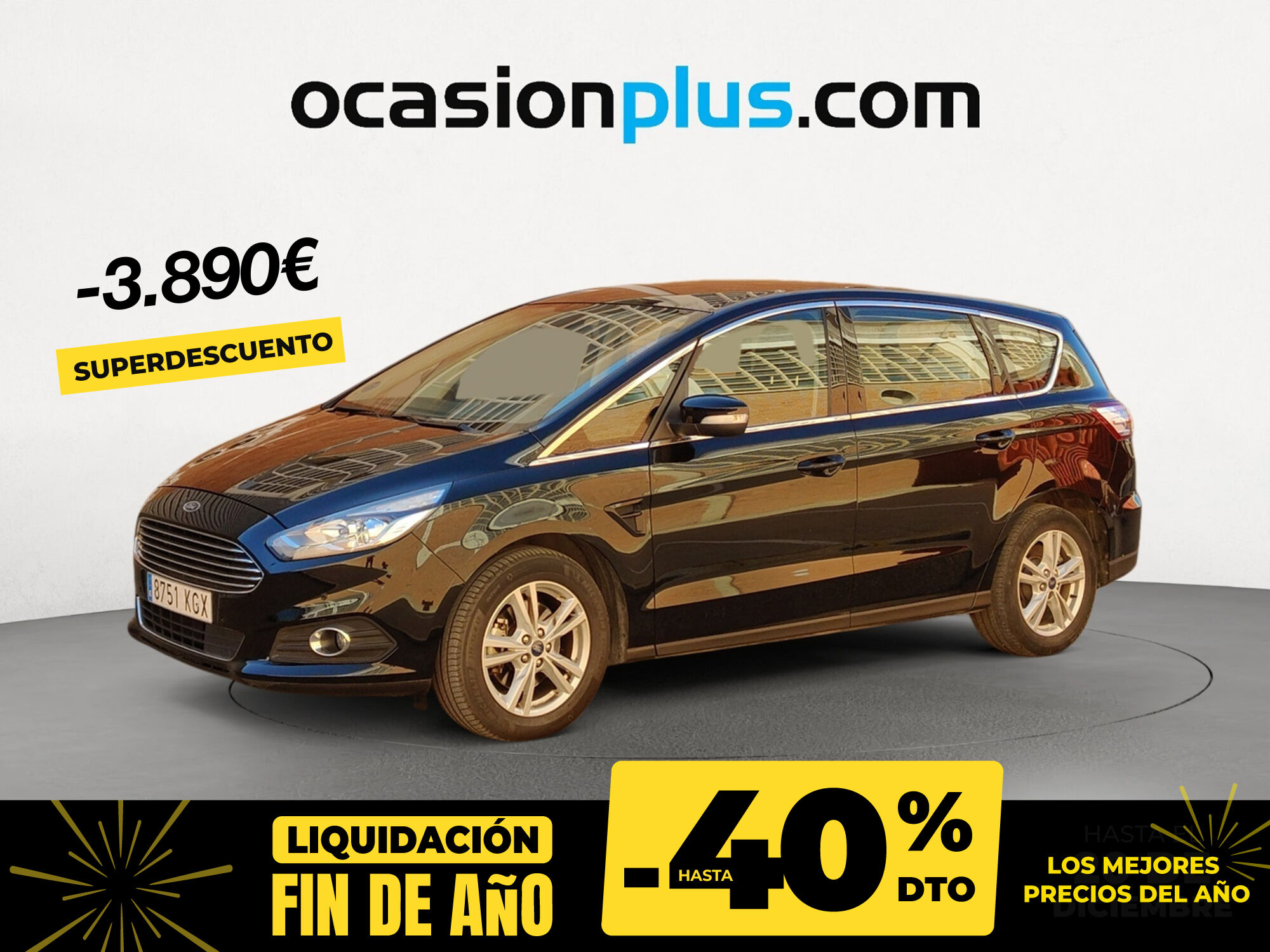 FORD S-Max (2.0 TDCI Titanium PowerShift 110 kW (150 CV)) en Madrid