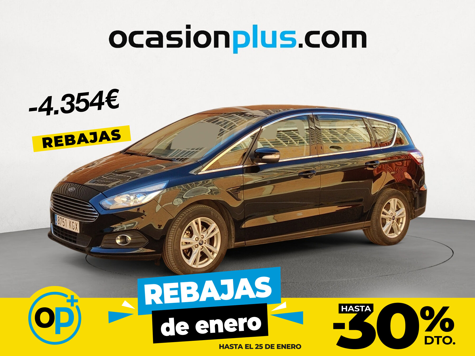 FORD S-Max (2.0 TDCI Titanium PowerShift 110 kW (150 CV)) en Madrid