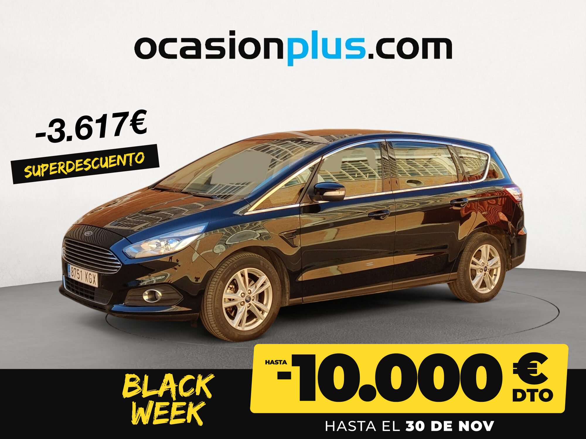 FORD S-Max (2.0 TDCI Titanium PowerShift 110 kW (150 CV)) en Madrid