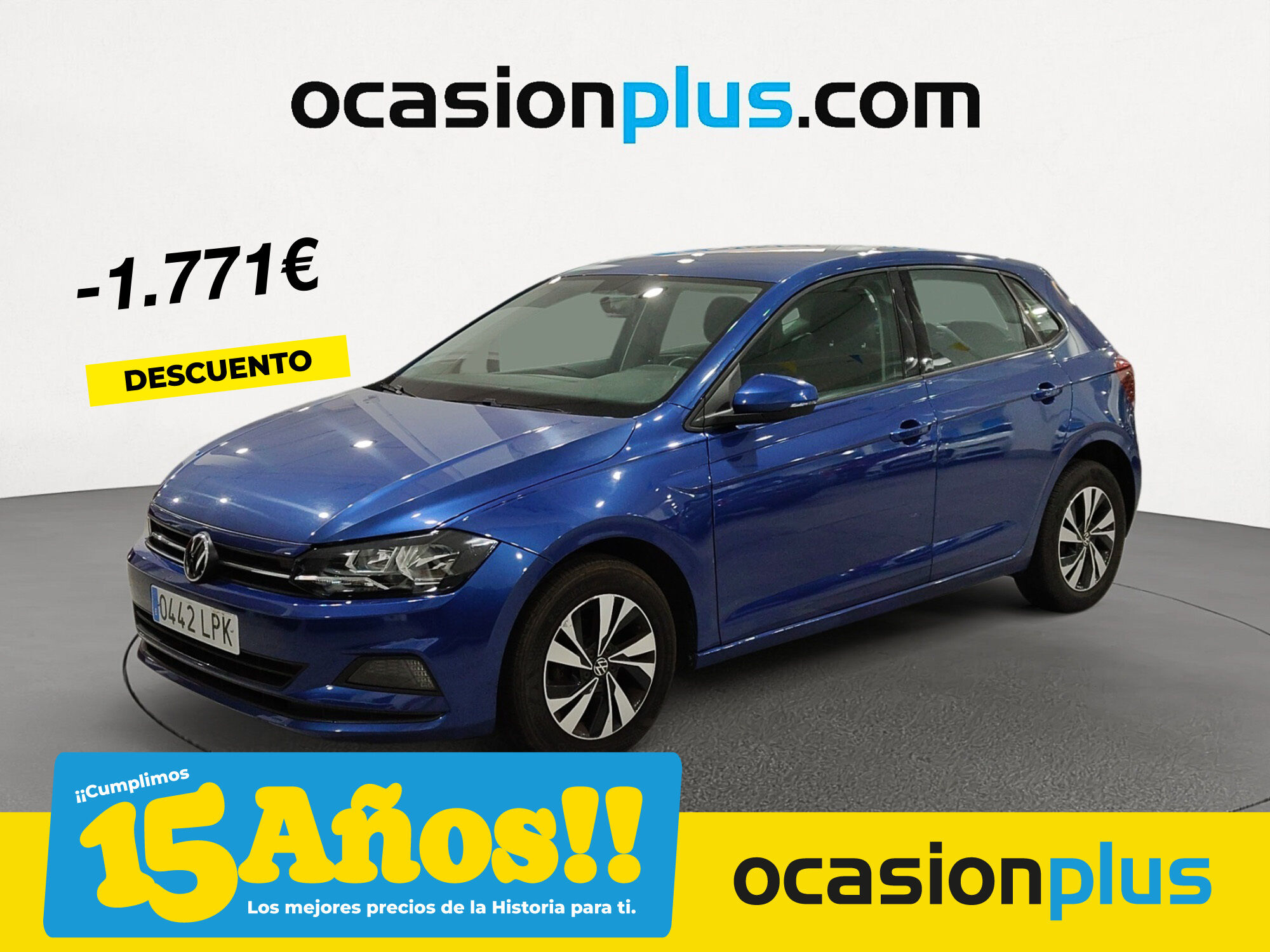 VOLKSWAGEN Polo (Advance 1.0 TSI 70 kW (95 CV) DSG) en Madrid