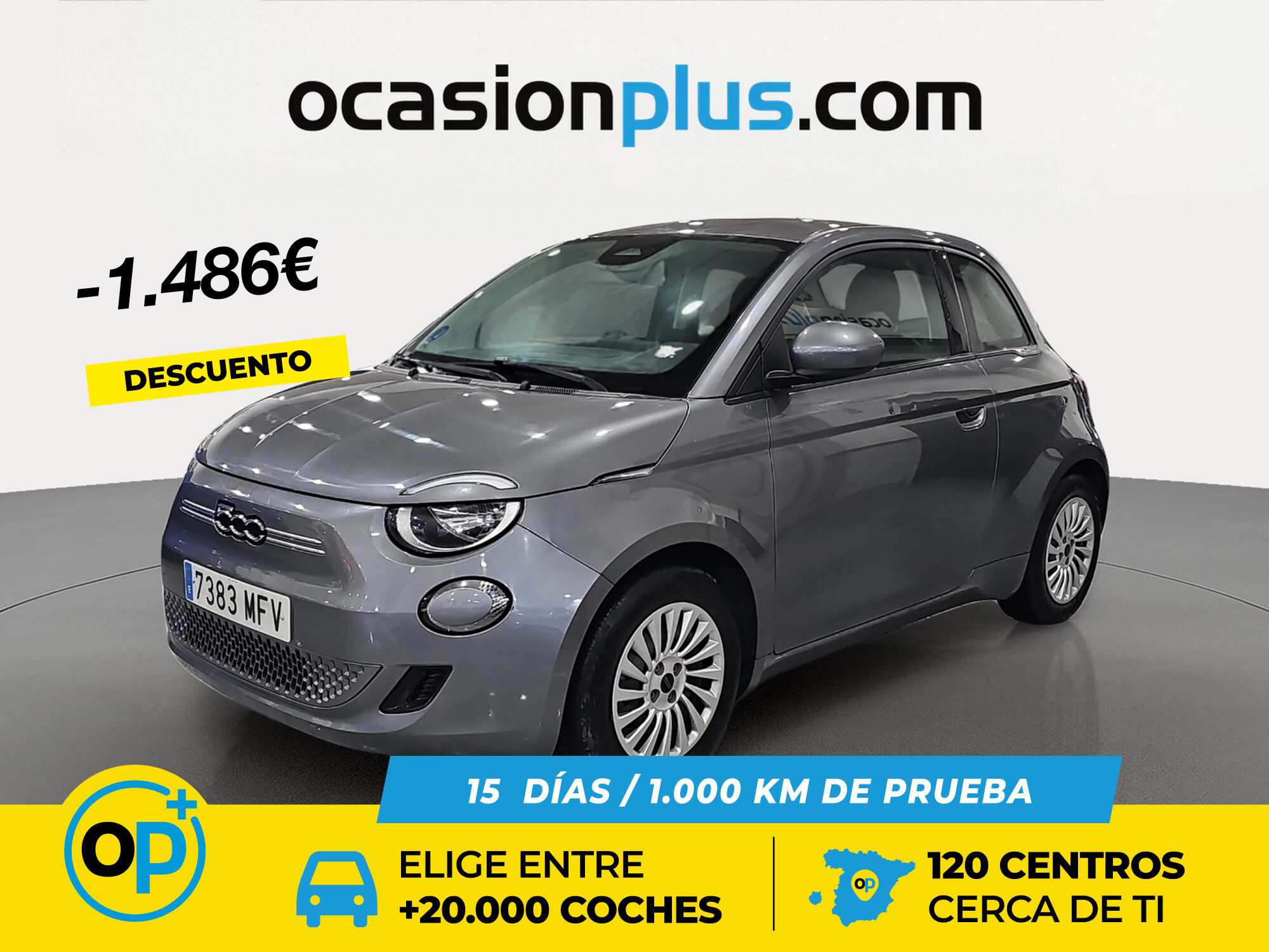 FIAT 500 (Monotrim 320km 87 kW (118 CV)) en Madrid
