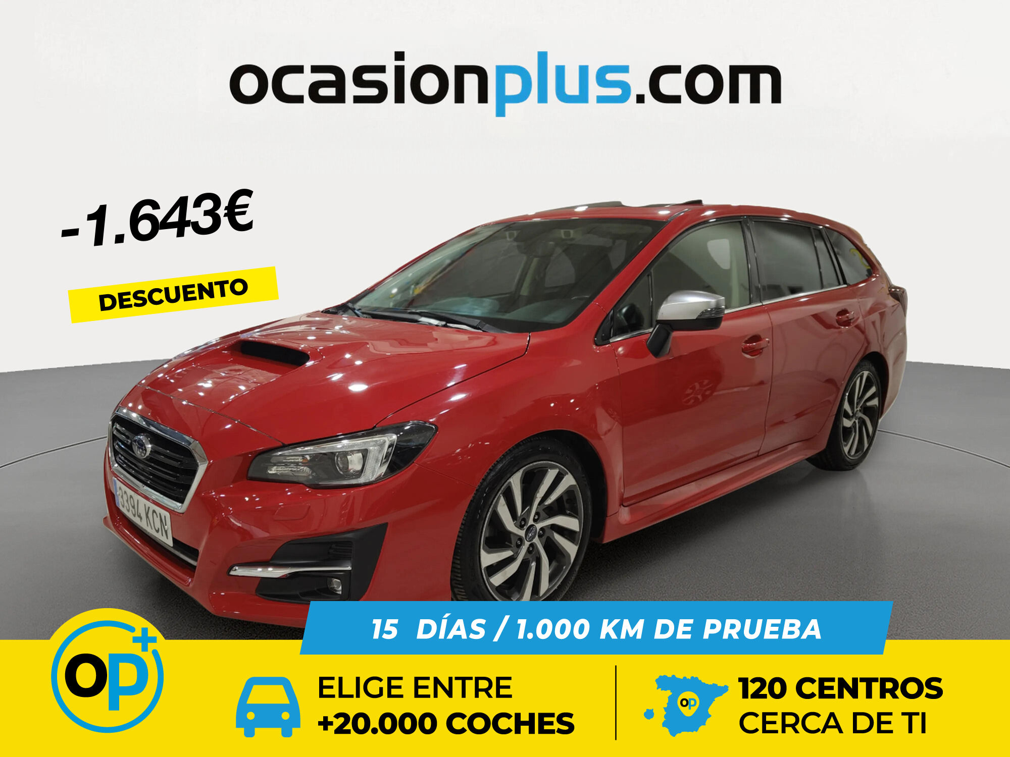 SUBARU Levorg (1.6GT-S CVT Executive Plus 4WD Lineartronic 125 kW (170 CV))