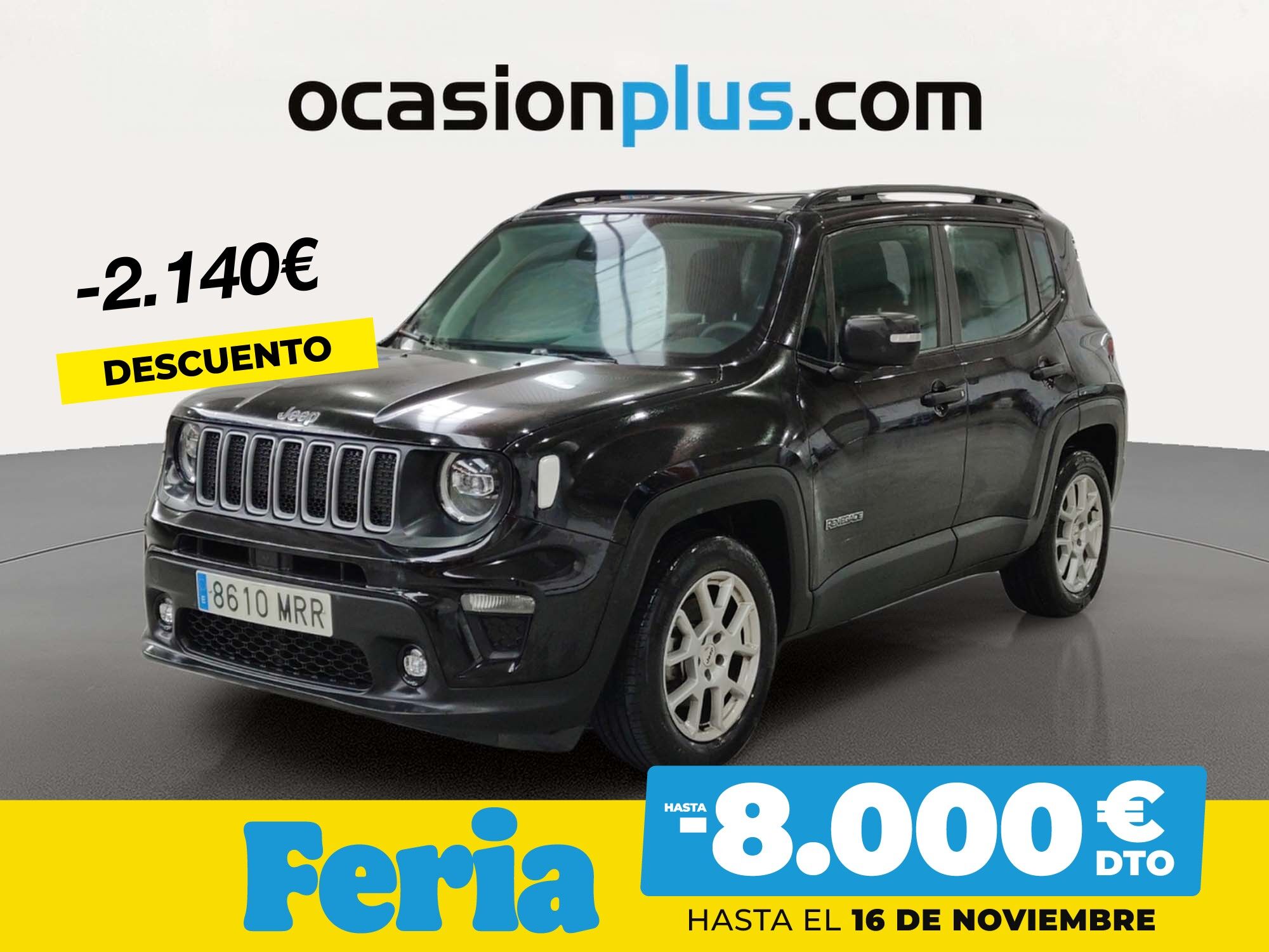 JEEP Renegade (eHybrid 1.5 Altitude DCT 96 kW (130 CV)) en Madrid