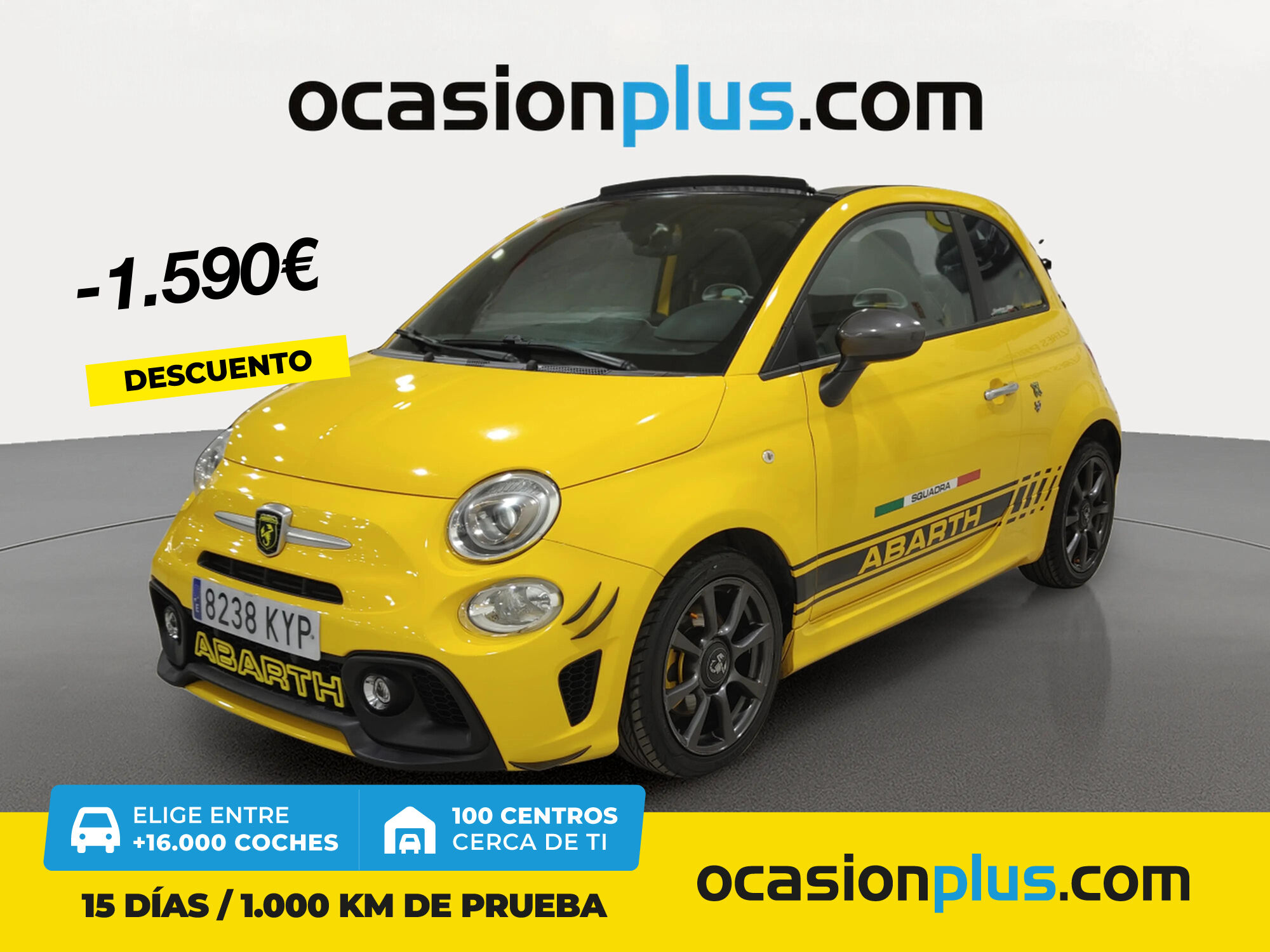 ABARTH 595 (Cabrio 1.4 16v T-Jet 595C 107 kW (145 CV)) en Madrid