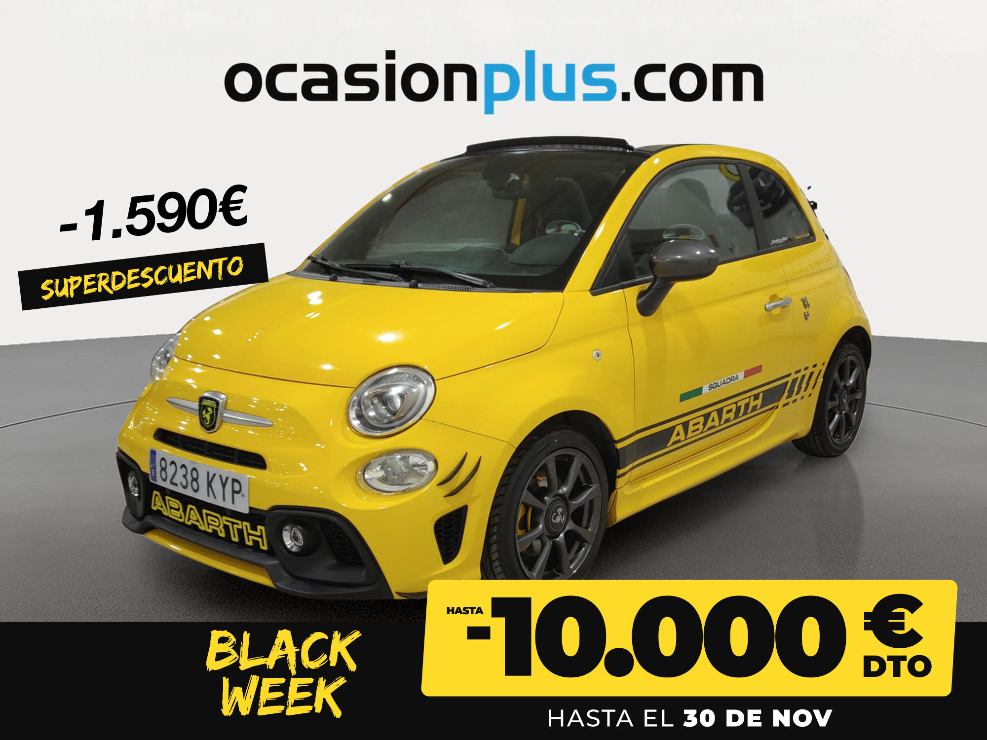 ABARTH 595 (Cabrio 1.4 16v T-Jet 595C 107 kW (145 CV)) en Madrid