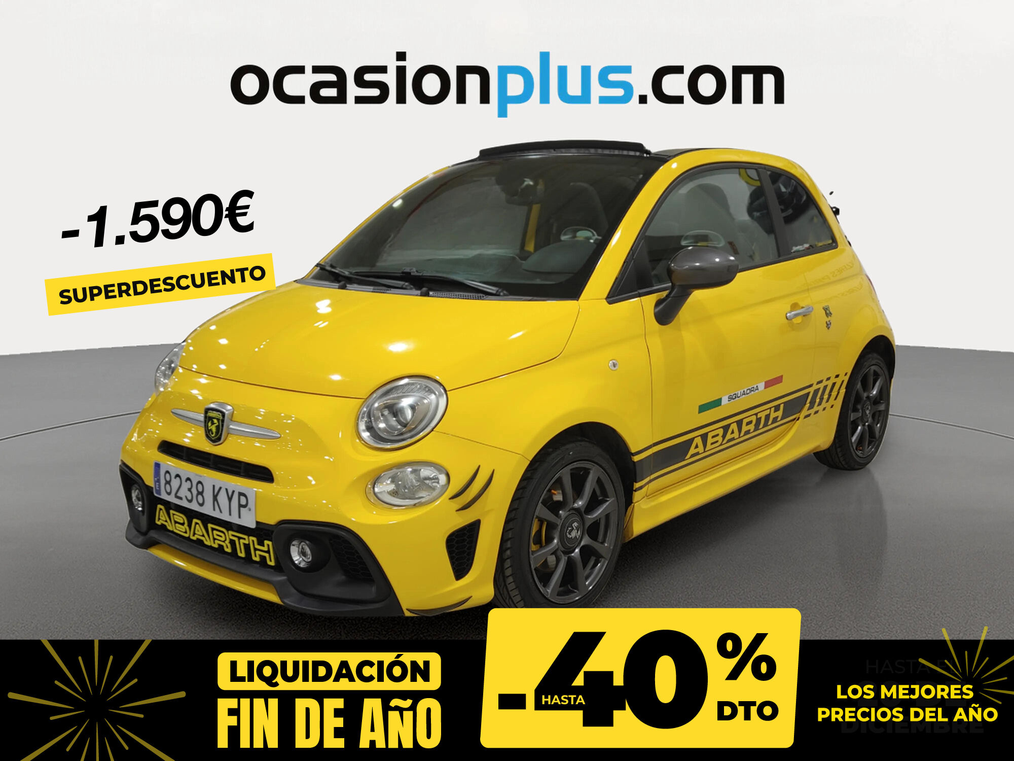 ABARTH 595 (Cabrio 1.4 16v T-Jet 595C 107 kW (145 CV)) en Madrid