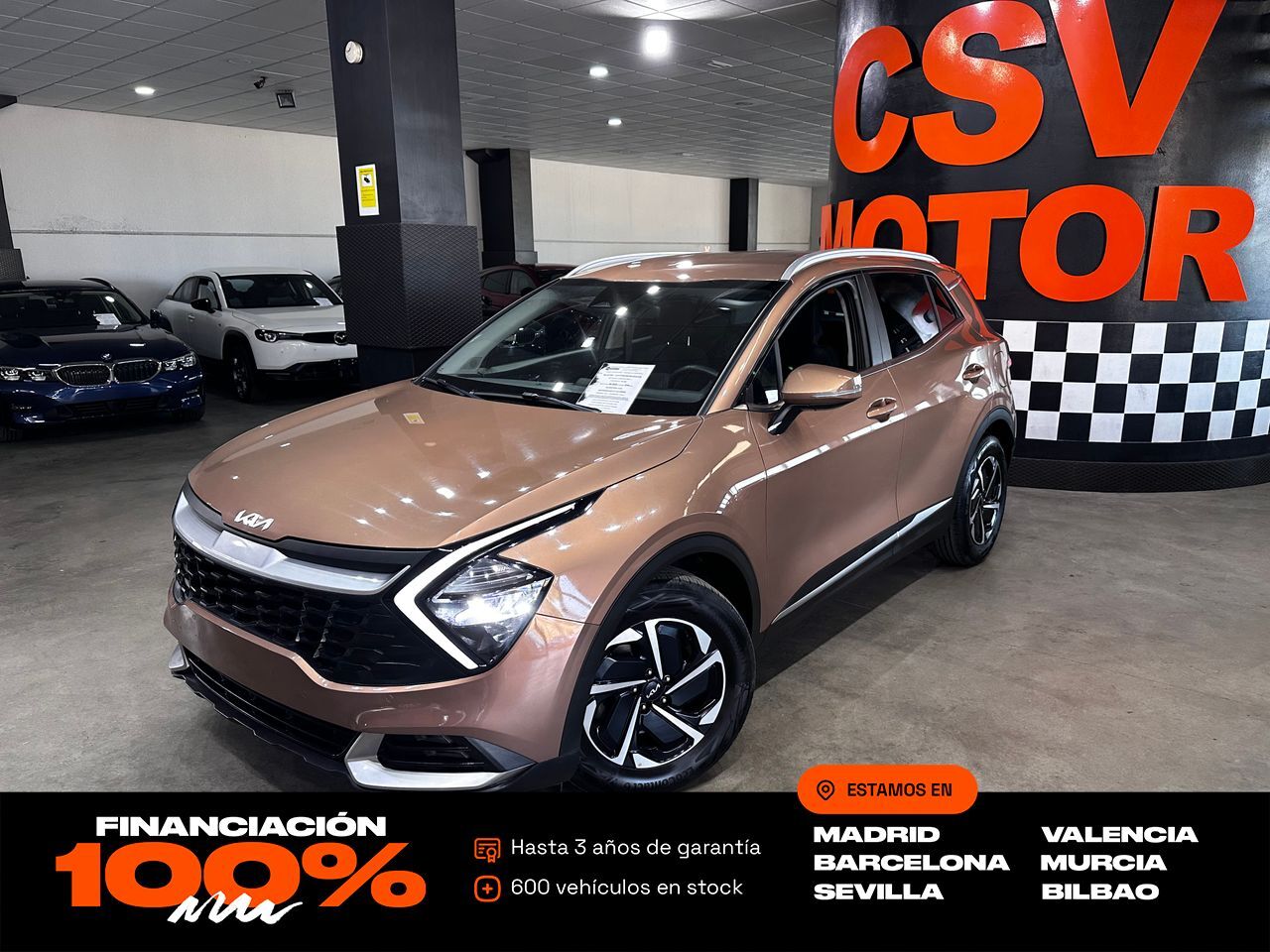KIA Sportage (1.6 T-GDi 110kW (150CV) Drive 4x2) en Madrid
