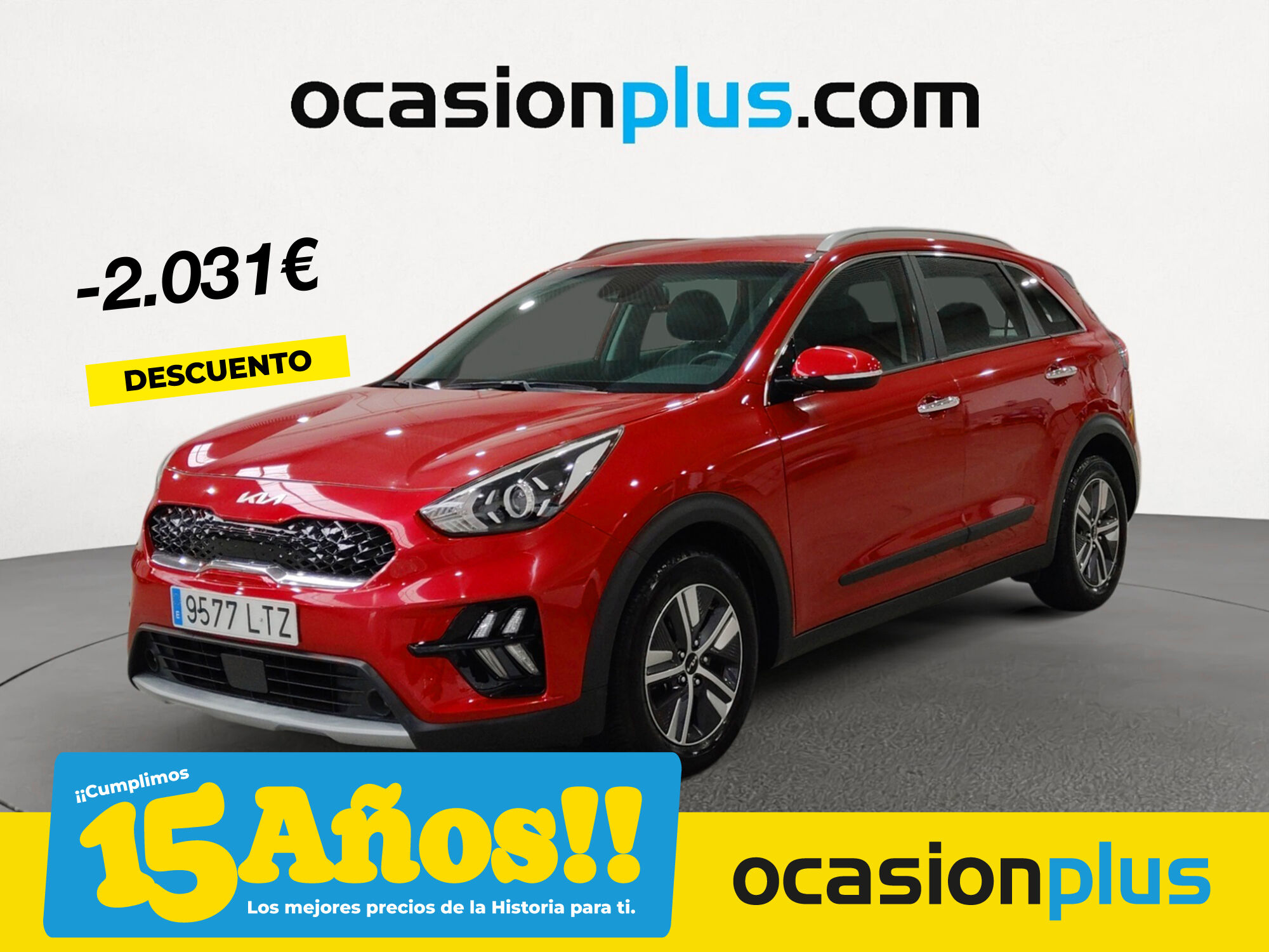 KIA Niro (1.6 GDi HEV Híbrido Drive 104 kW (141 CV)) en Madrid