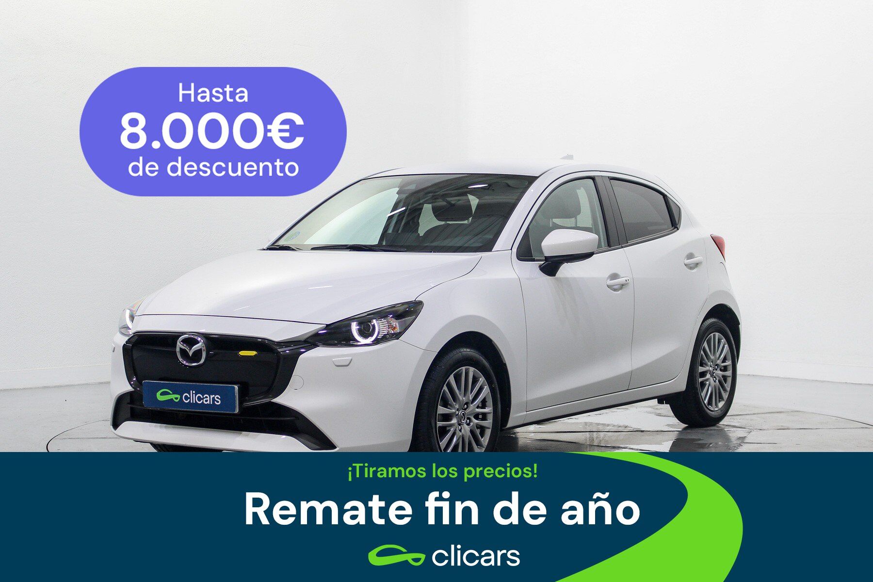 MAZDA Mazda2 (Mazda2 1.5 e-Skyactiv-g Signature pantalla 8´´ 66kW) en Madri