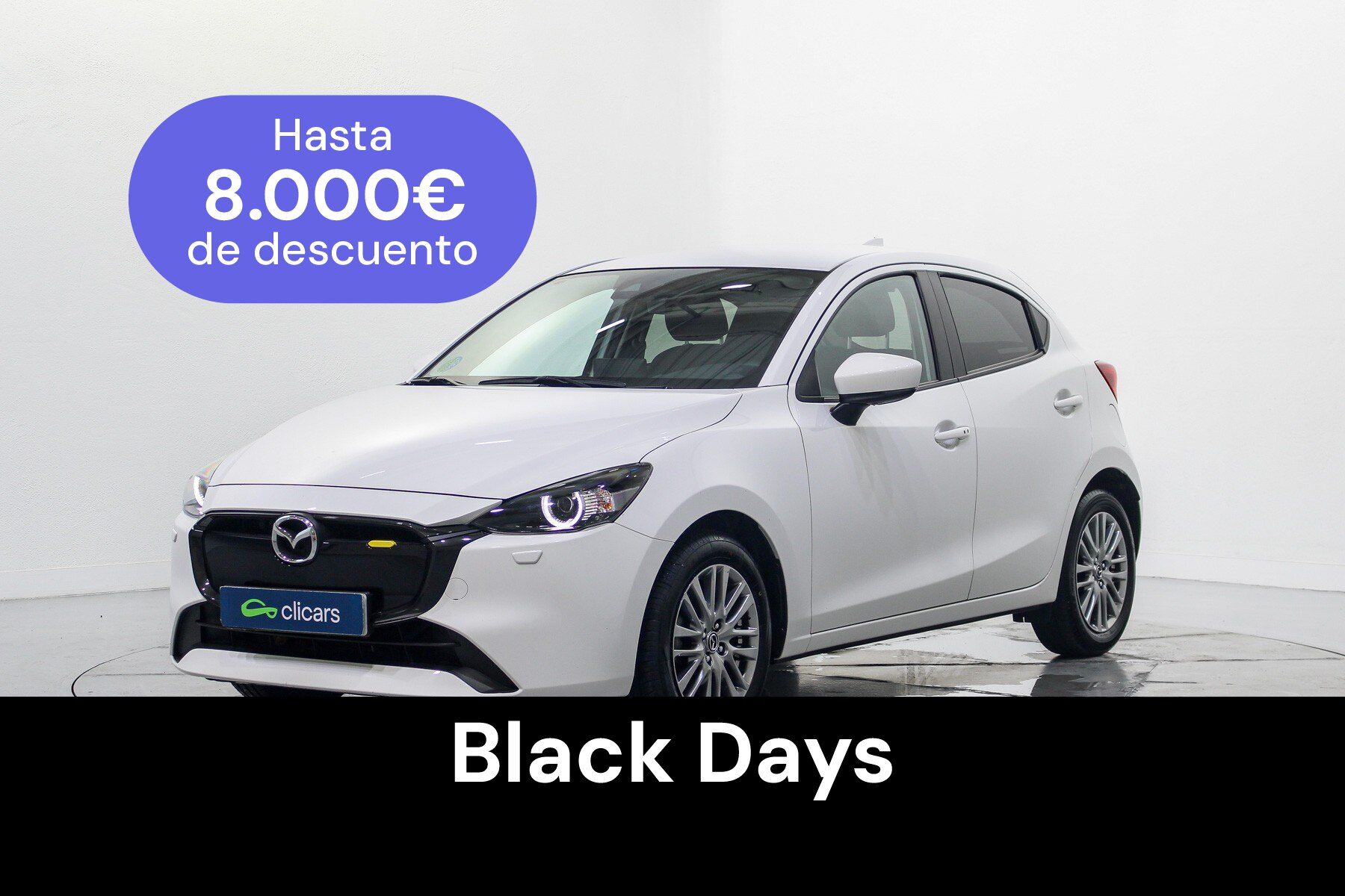 MAZDA Mazda2 (Mazda2 1.5 e-Skyactiv-g Signature pantalla 8´´ 66kW) en Madri