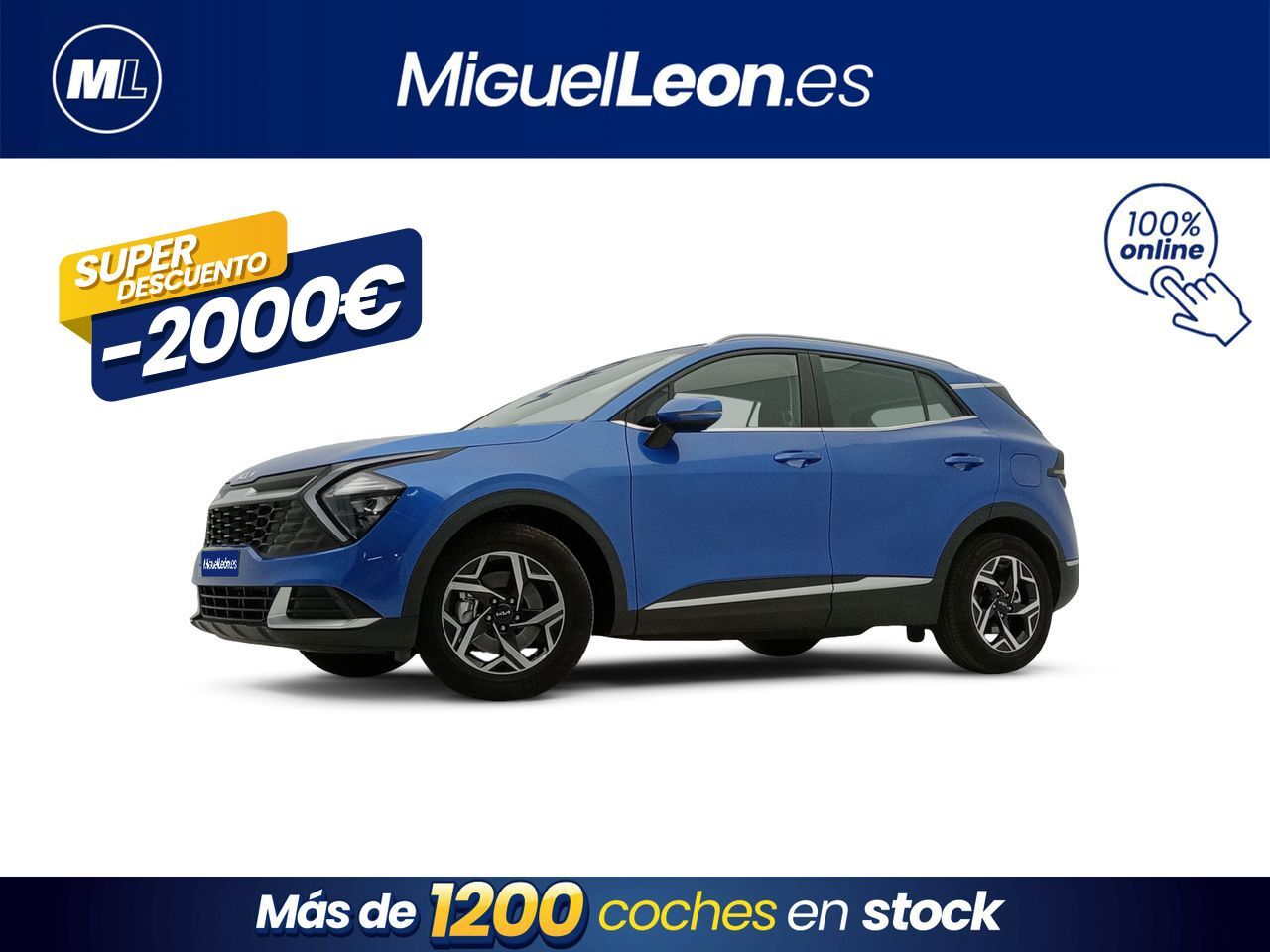 KIA Sportage (1.6 T-GDi 110kW (150CV) Concept 4x2) en Palmas, Las