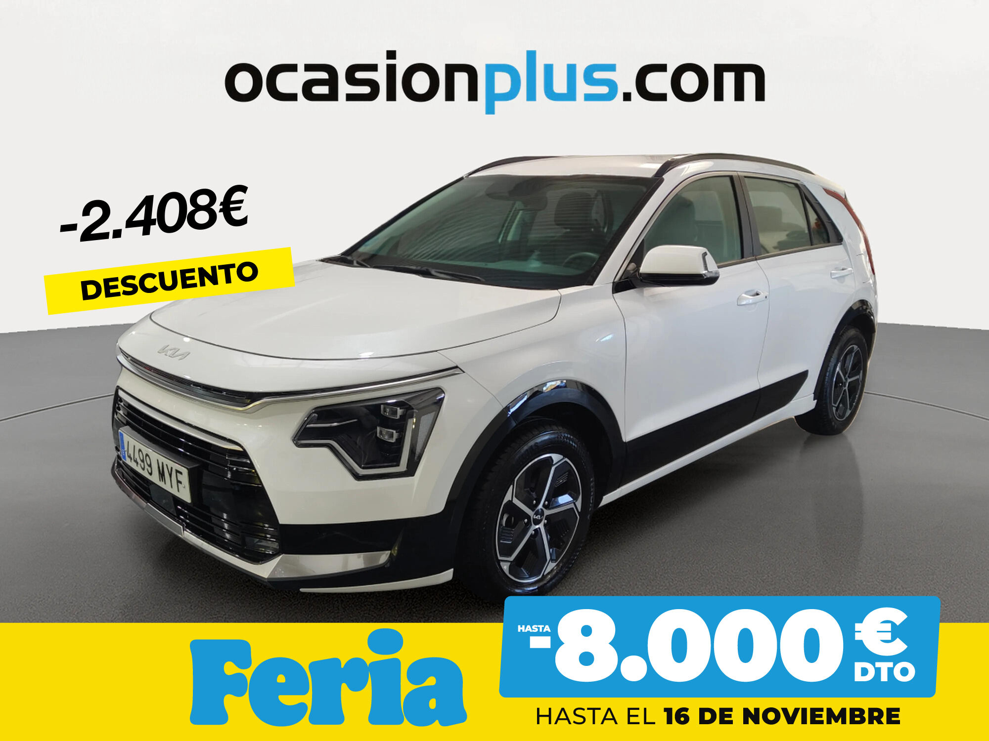 KIA Niro (1.6 GDi HEV Drive 95 kW (129 CV)) en Madrid
