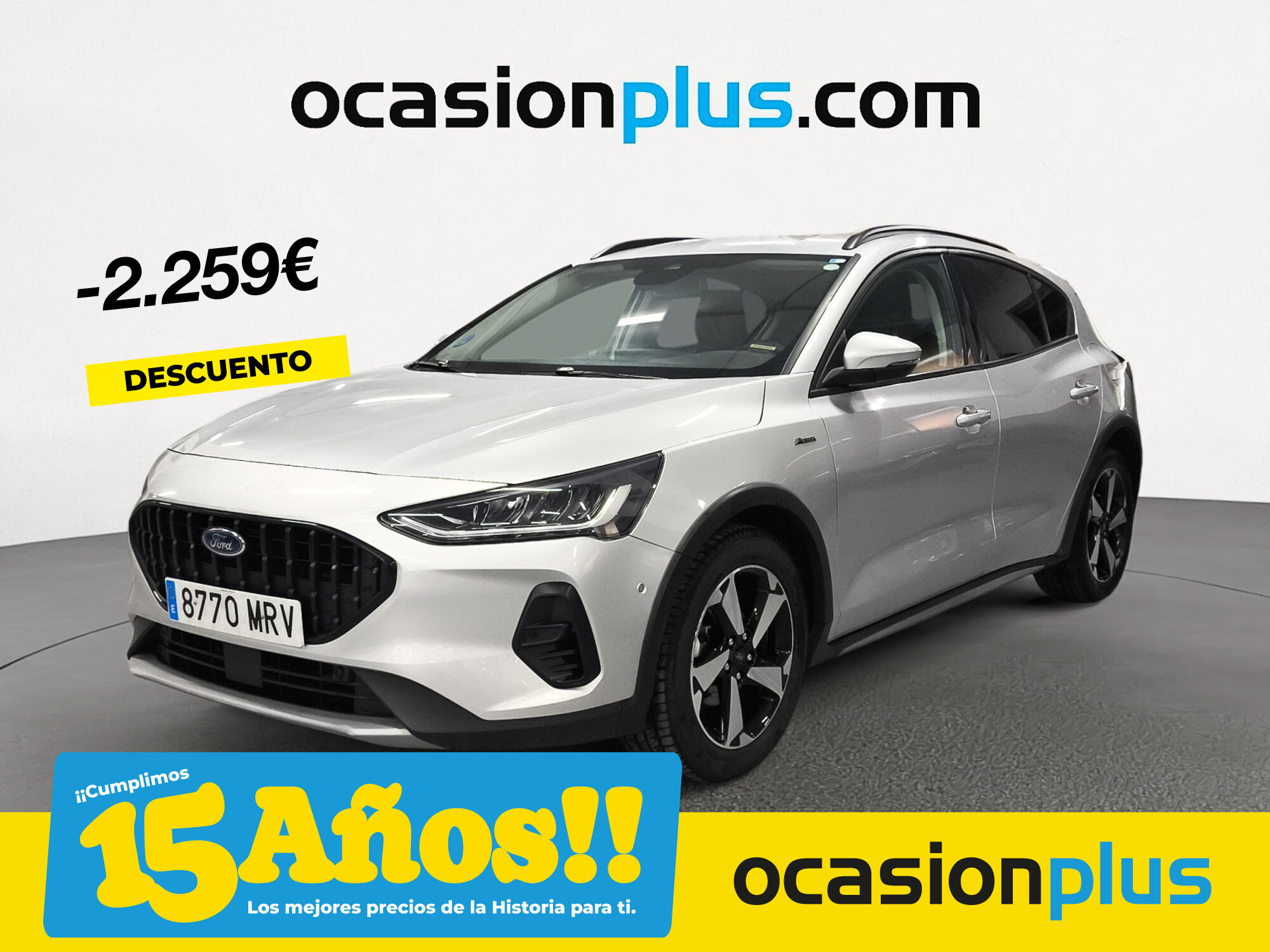FORD Focus (1.0 Ecoboost MHEV Active Auto 114 kW (155 CV)) en Madrid