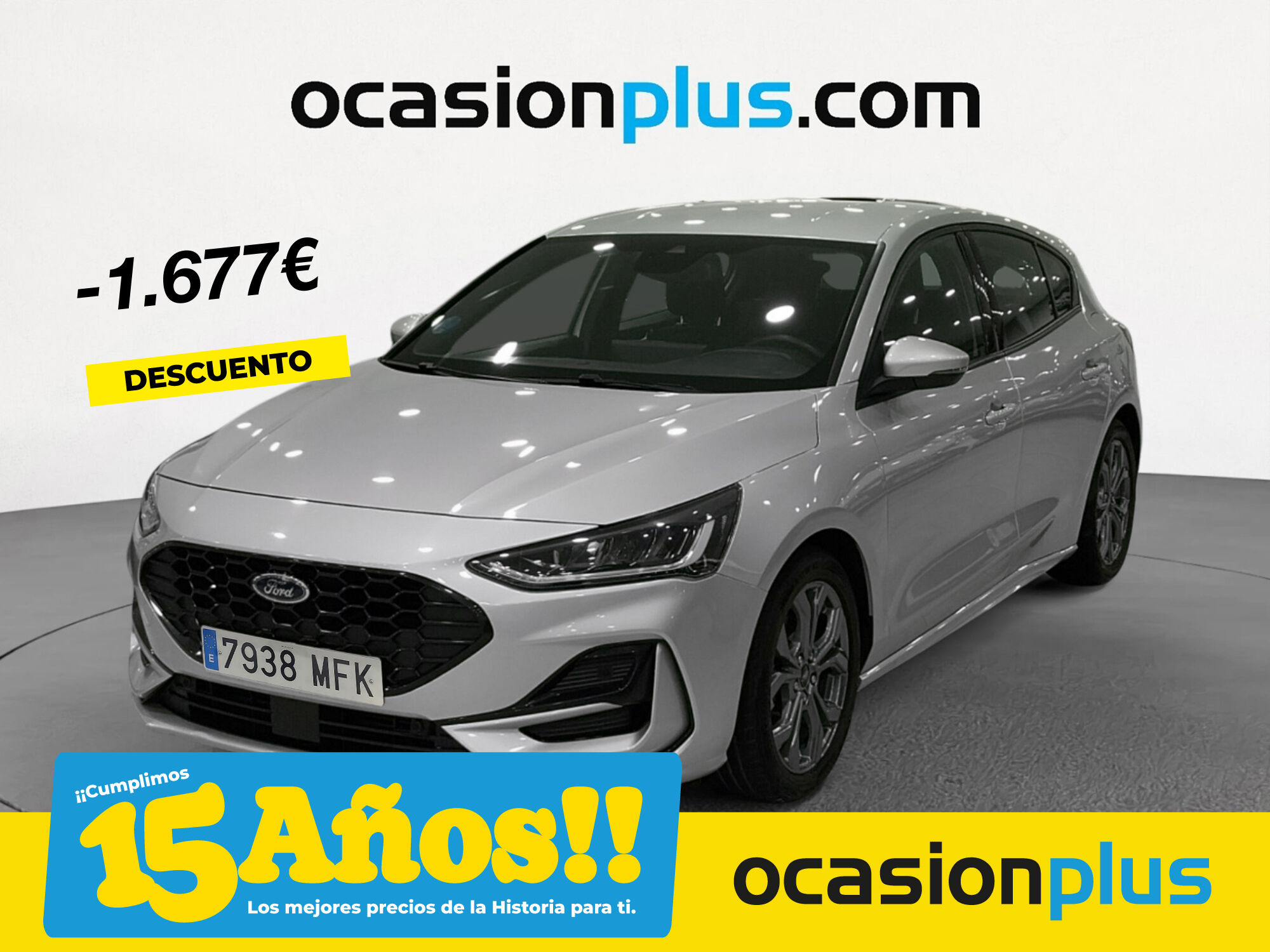 FORD Focus (1.0 Ecoboost MHEV ST-Line Auto 92 kW (125 CV)) en Madrid