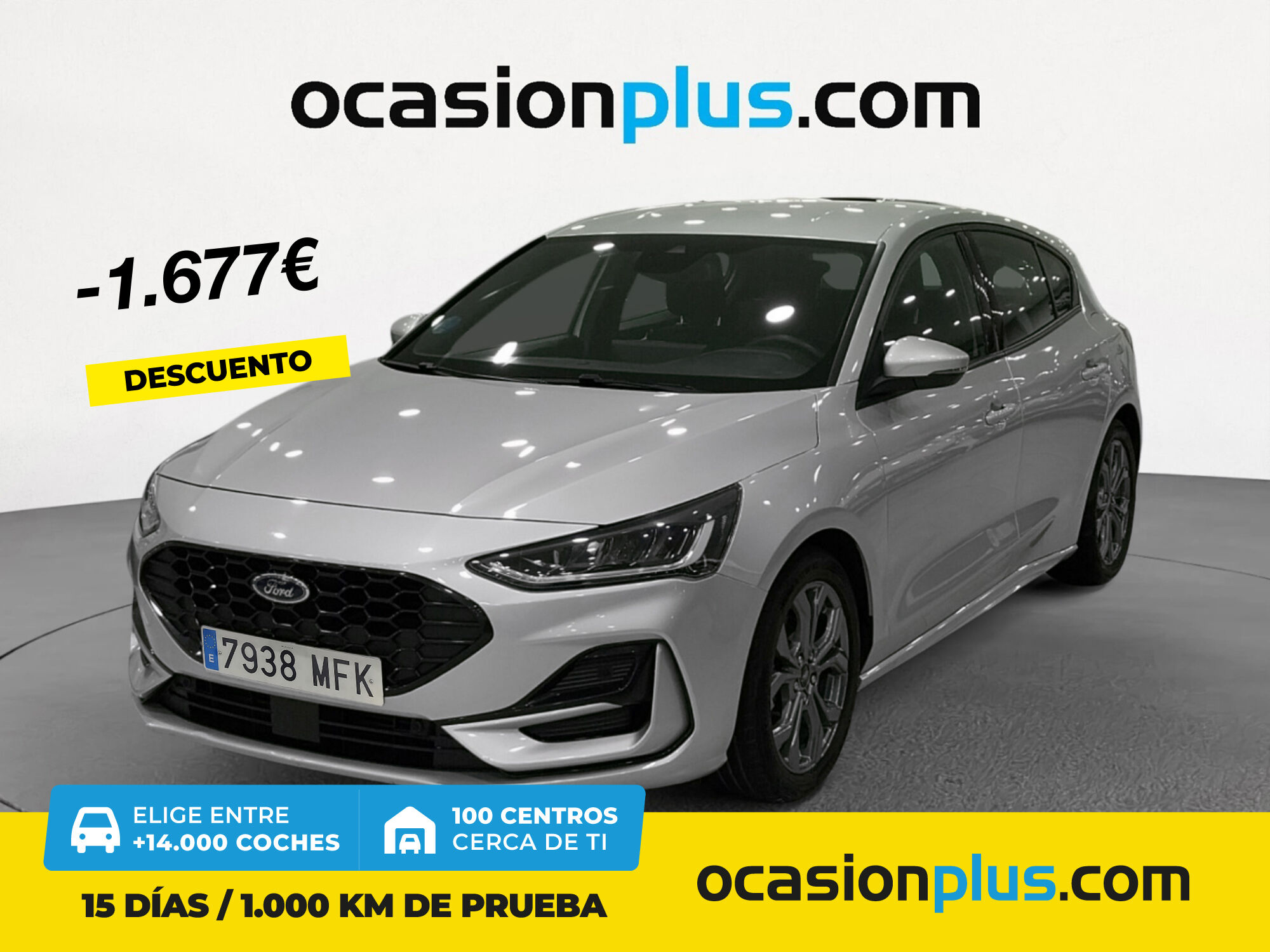 FORD Focus (1.0 Ecoboost MHEV ST-Line Auto 92 kW (125 CV)) en Madrid