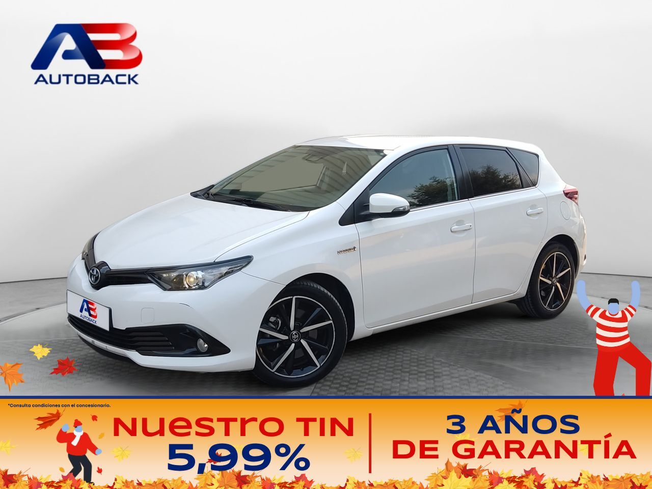 TOYOTA Auris (1.8 140H Hybrid Feel! Edition) en Madrid