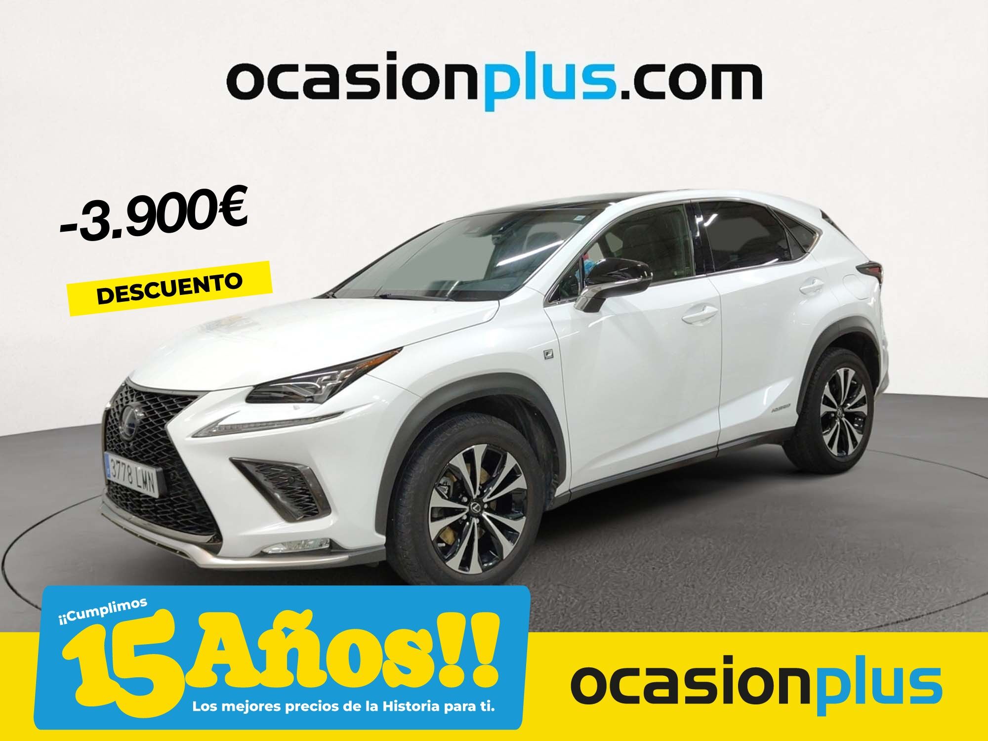 LEXUS NX (300h F Sport Panorámico 4WD 145 kW (197 CV)) en Madrid