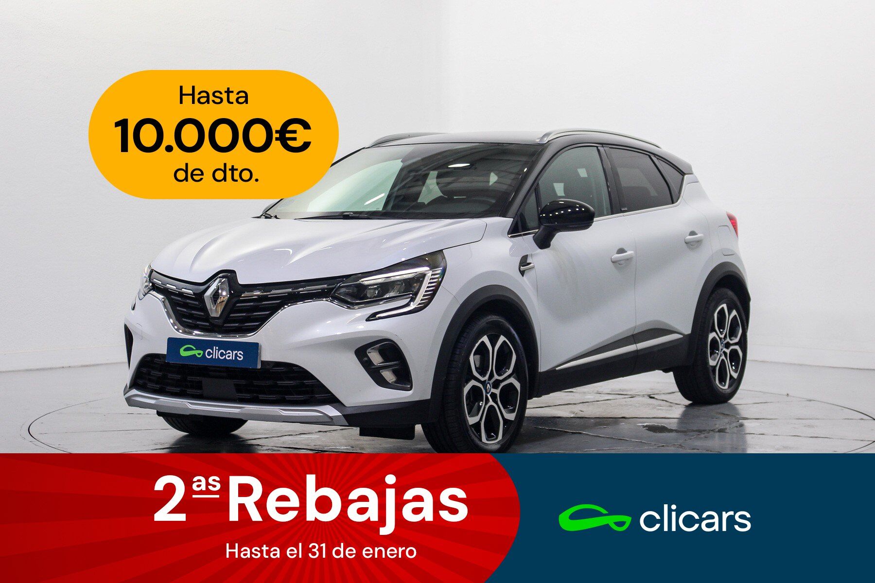 RENAULT Captur (Captur E-TECH Híbrido Enchufable Zen 117kW) en Madrid