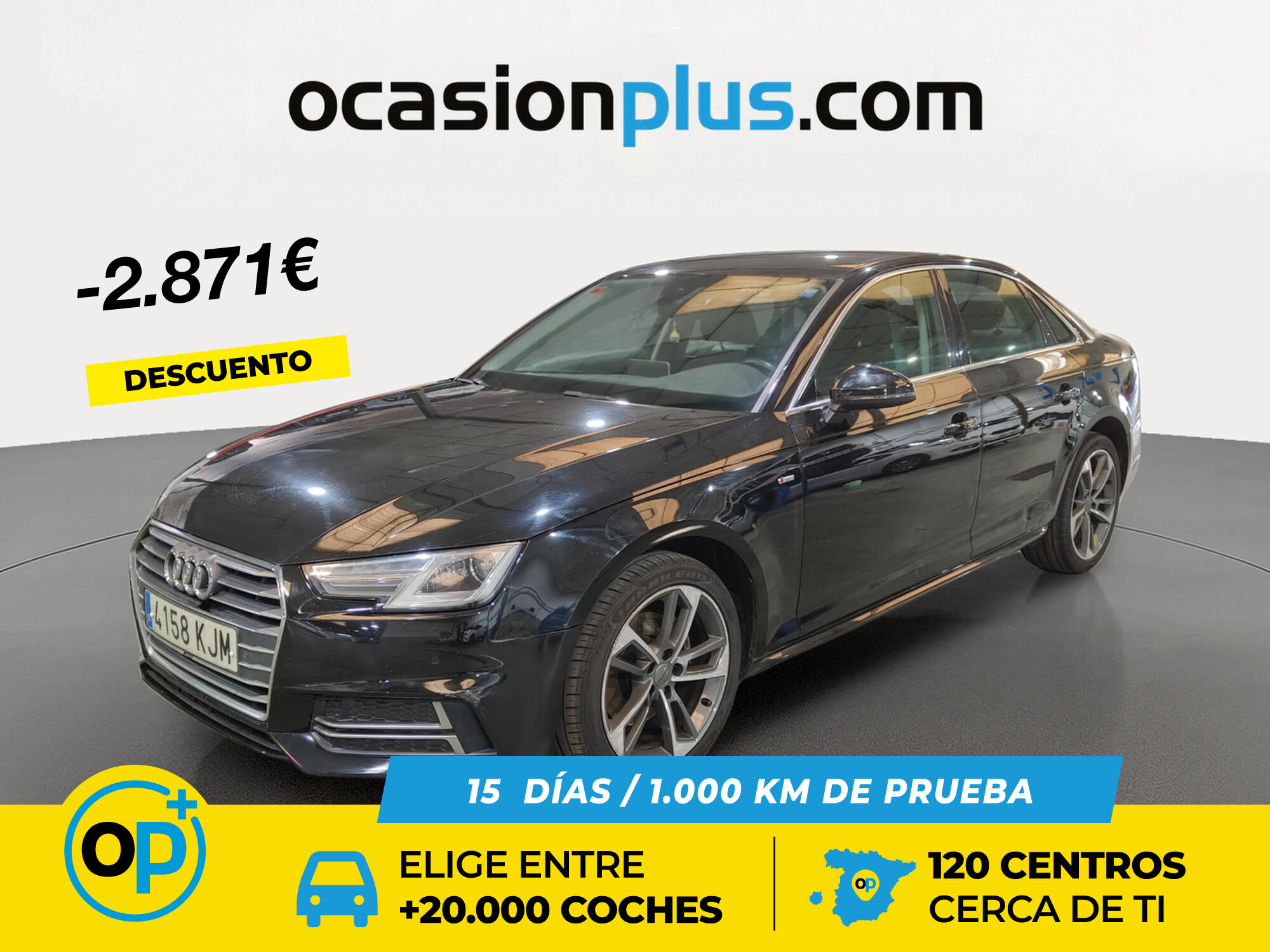 AUDI A4 (S line edition 2.0 TDI 110 kW (150 CV)) en Madrid