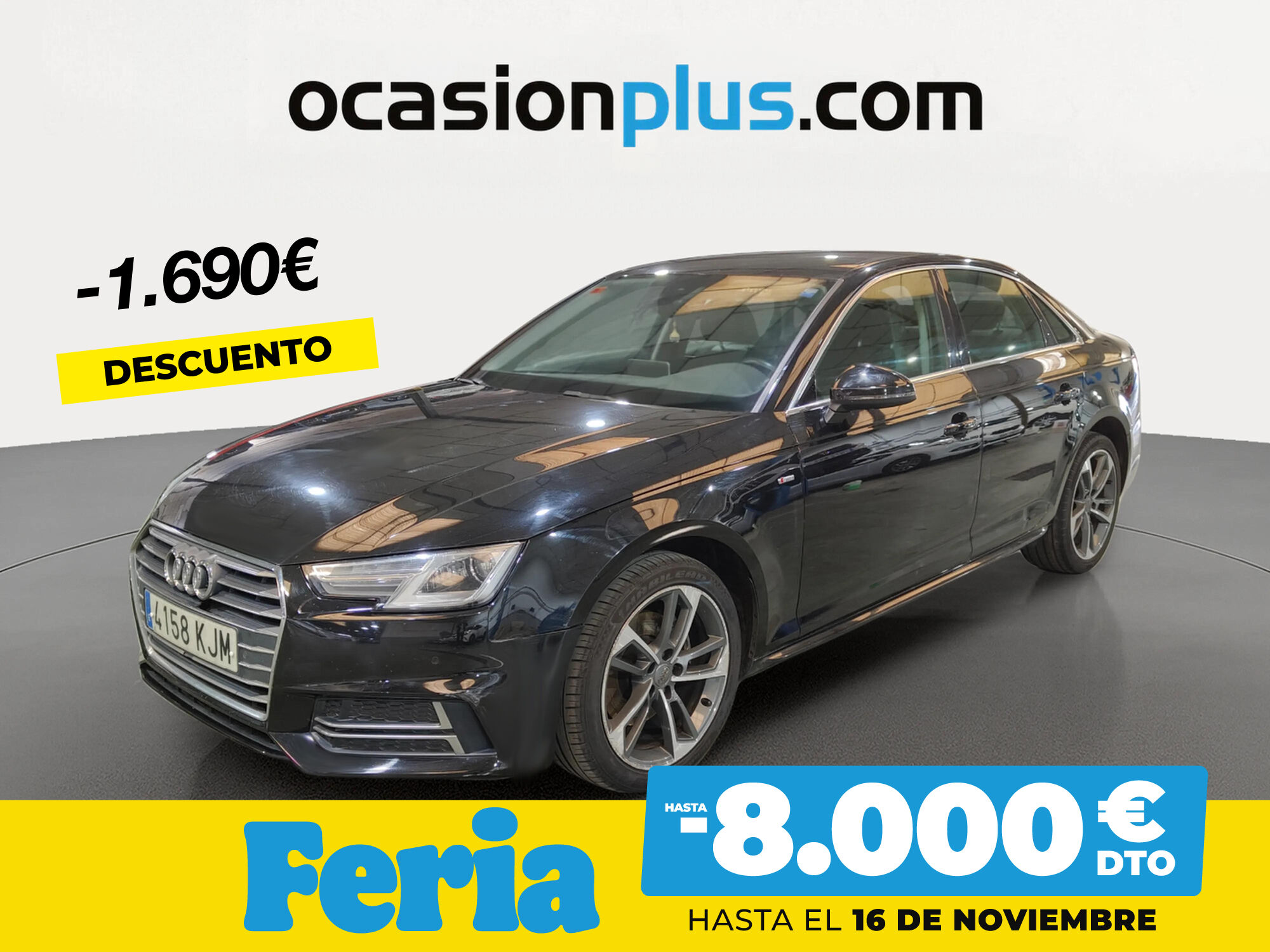 AUDI A4 (S line edition 2.0 TDI 110 kW (150 CV)) en Madrid