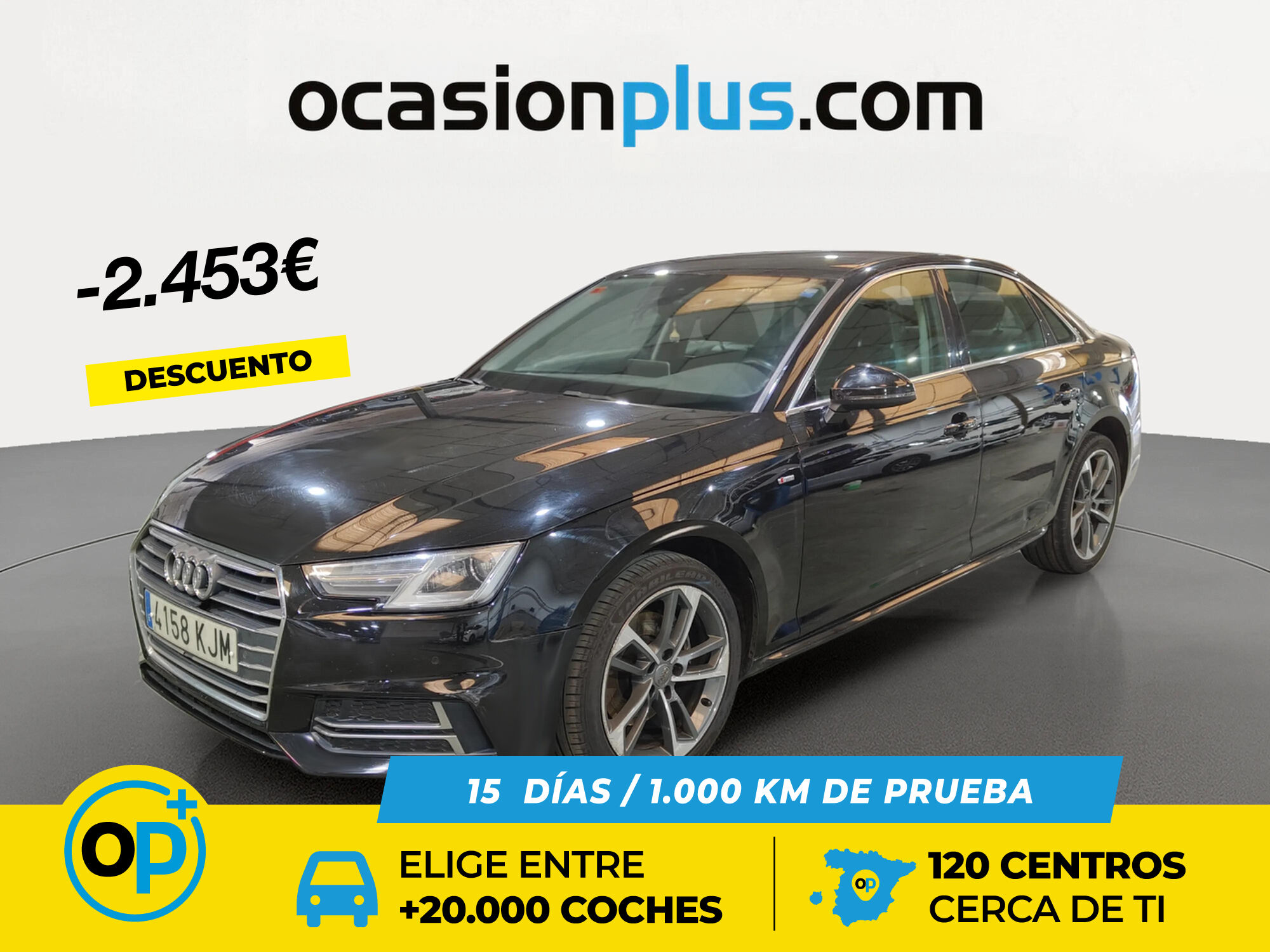 AUDI A4 (S line edition 2.0 TDI 110 kW (150 CV)) en Madrid