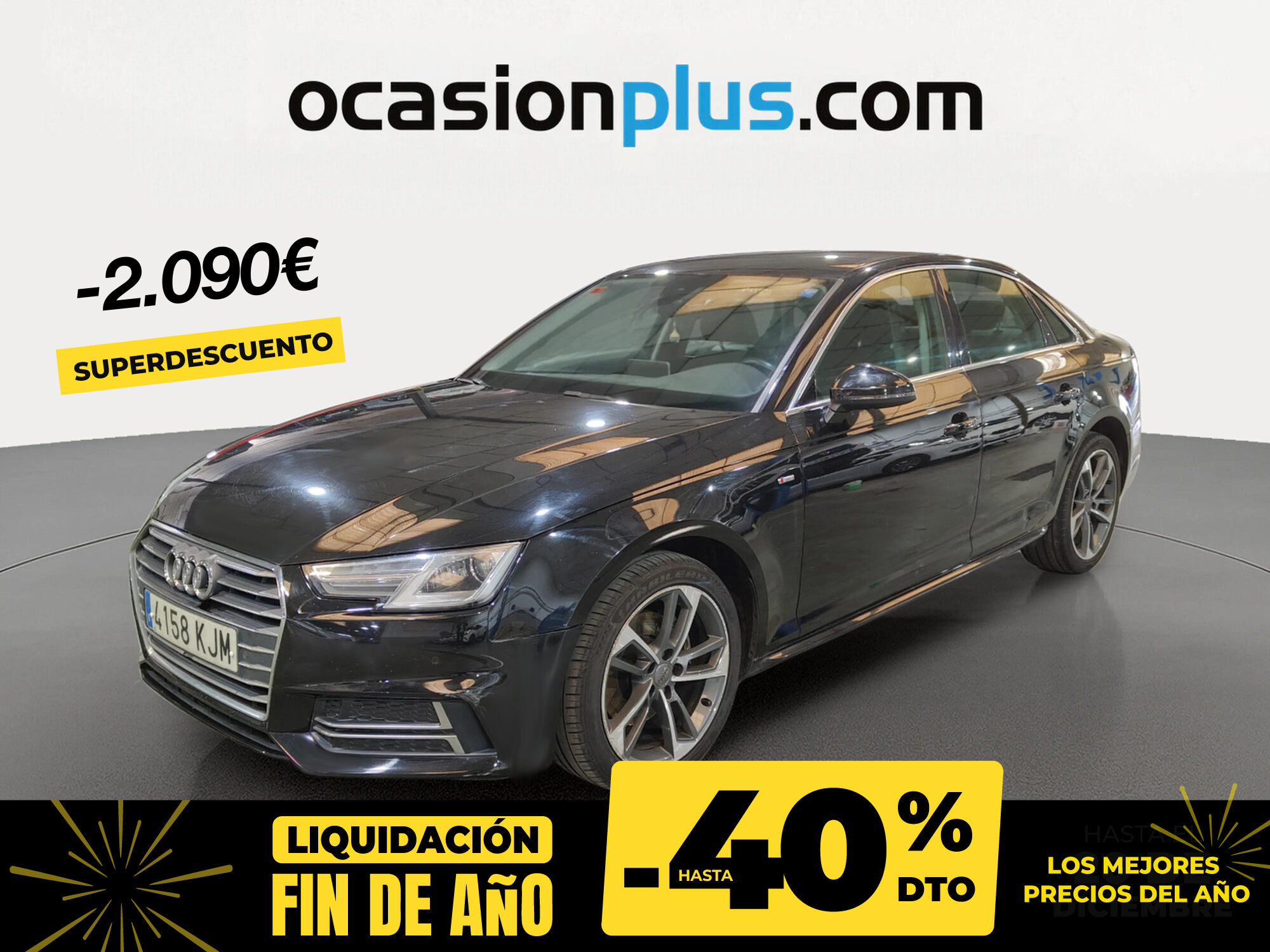 AUDI A4 (S line edition 2.0 TDI 110 kW (150 CV)) en Madrid