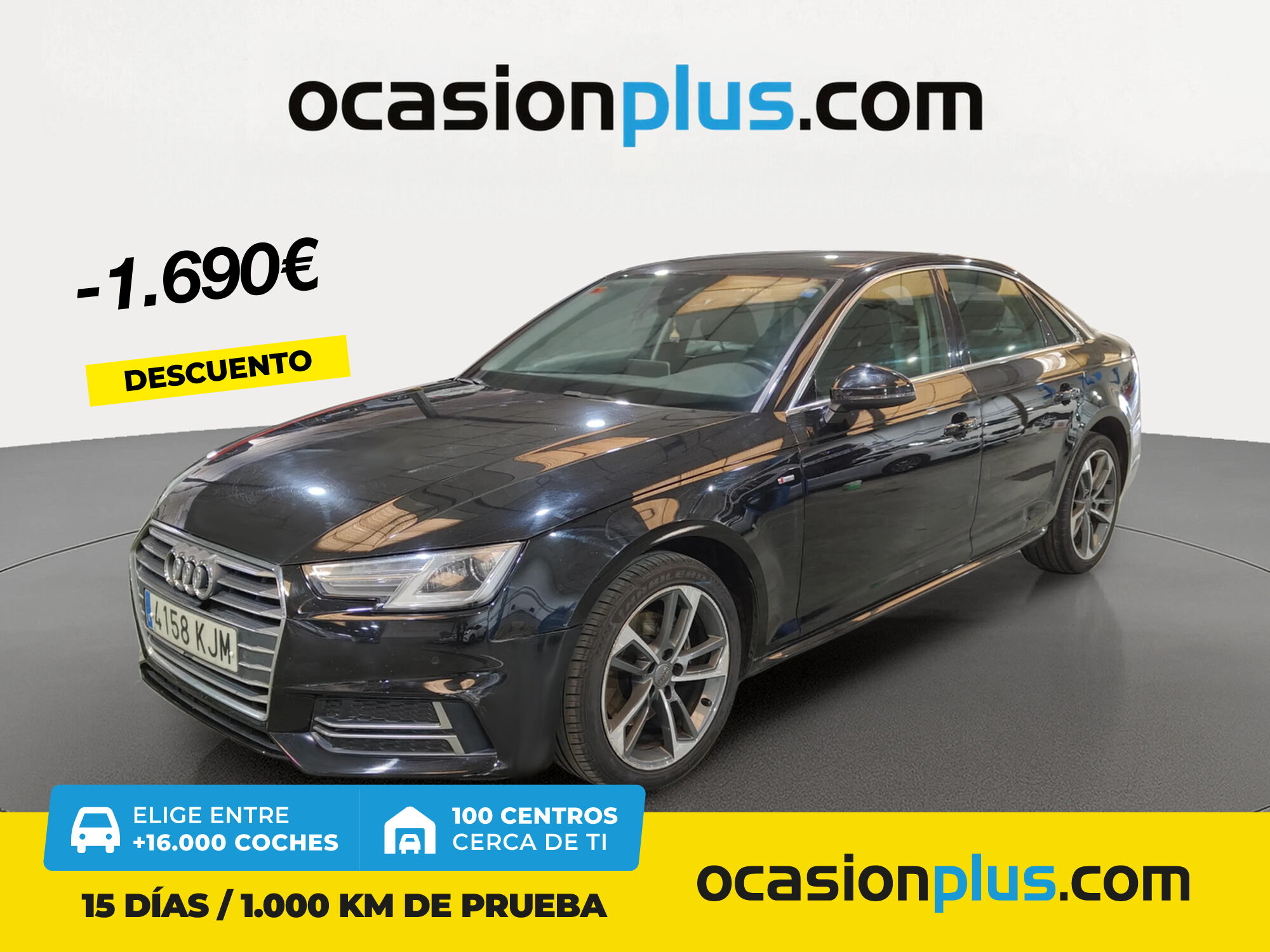 AUDI A4 (S line edition 2.0 TDI 110 kW (150 CV)) en Madrid